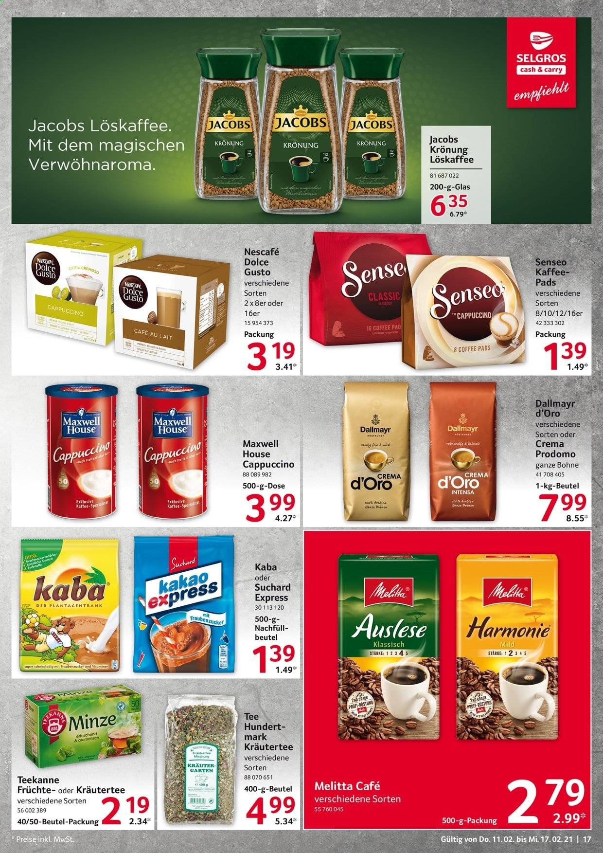 Selgros Prospekte  - 11.02.2021 - 17.02.2021. Seite 17