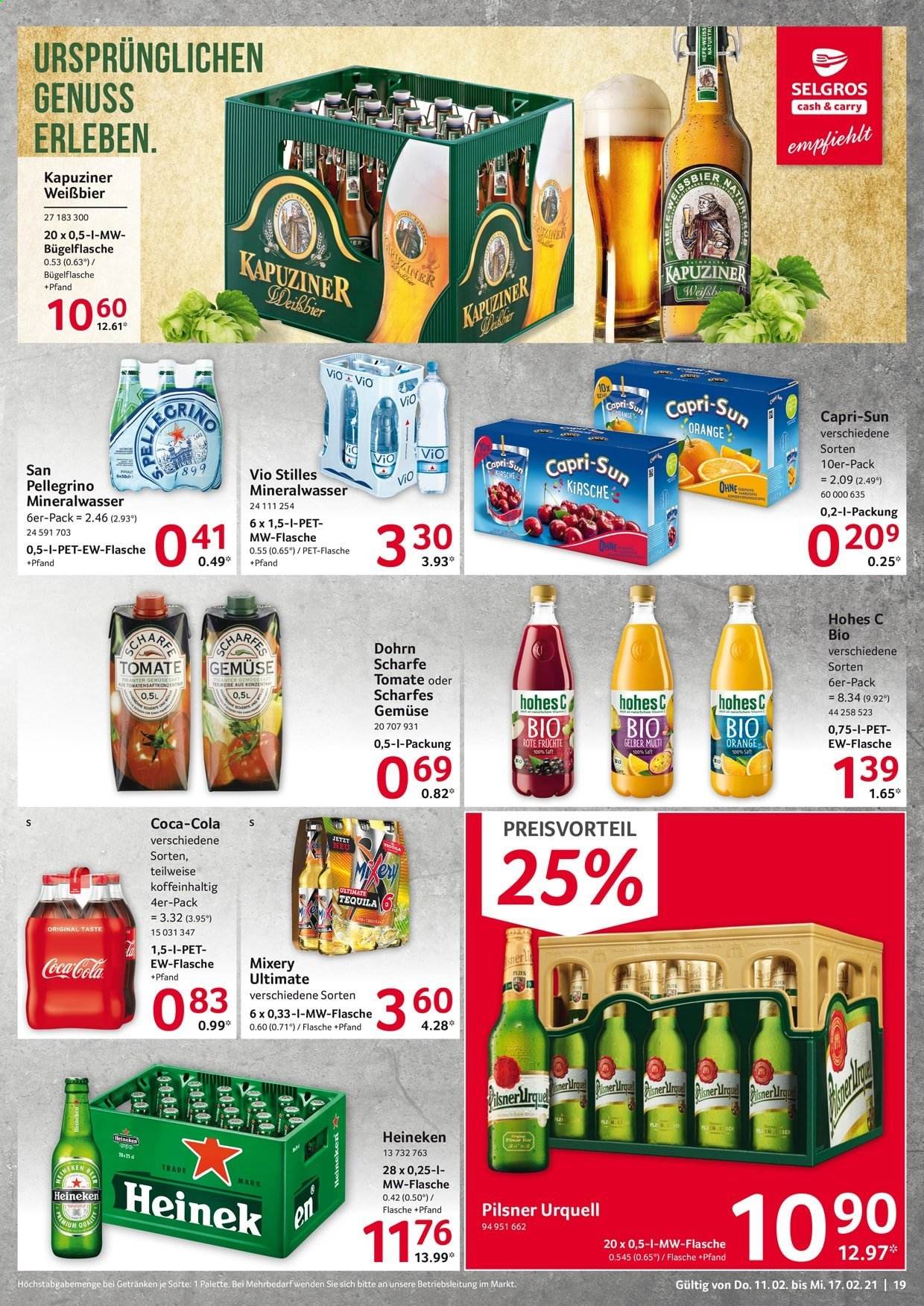 Selgros Prospekte  - 11.02.2021 - 17.02.2021. Seite 19