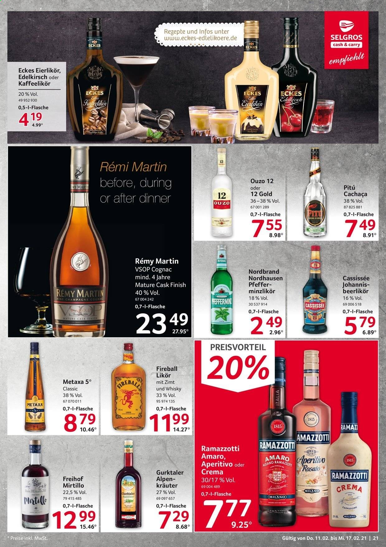 Selgros Prospekte  - 11.02.2021 - 17.02.2021. Seite 21