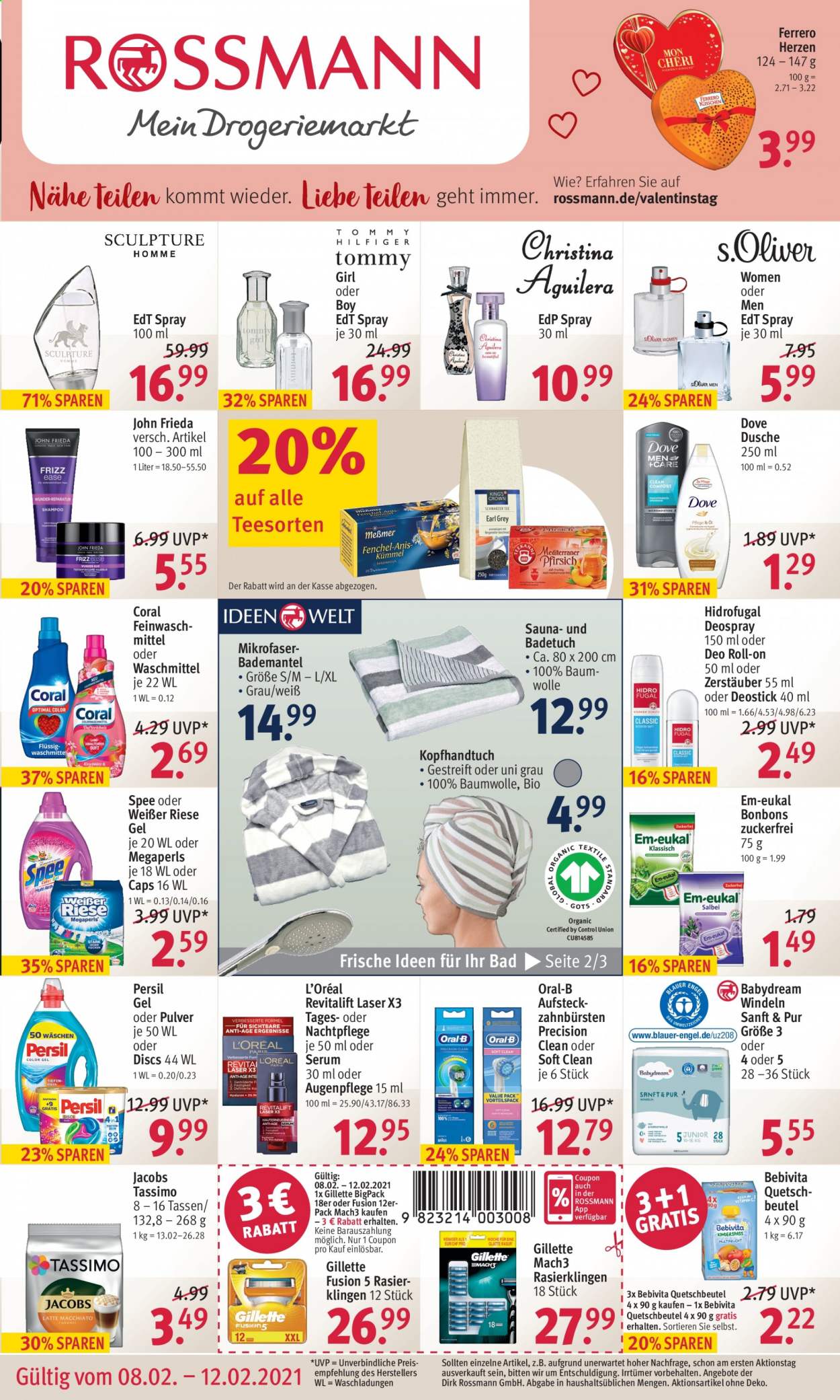 Rossmann Prospekte  - 8.02.2021 - 12.02.2021. Seite 1