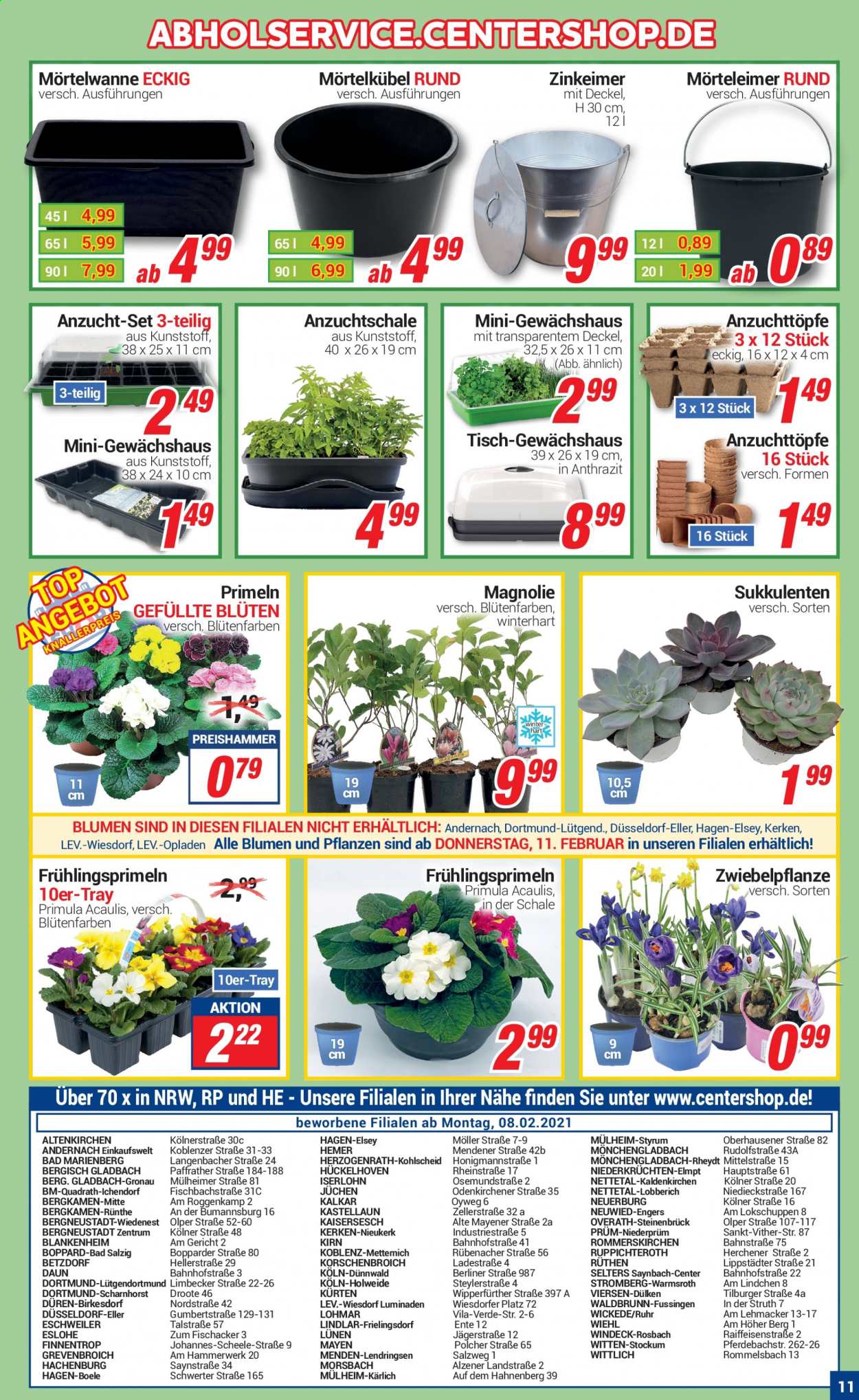 CENTERSHOP Prospekte  - 8.02.2021 - 13.02.2021. Seite 11