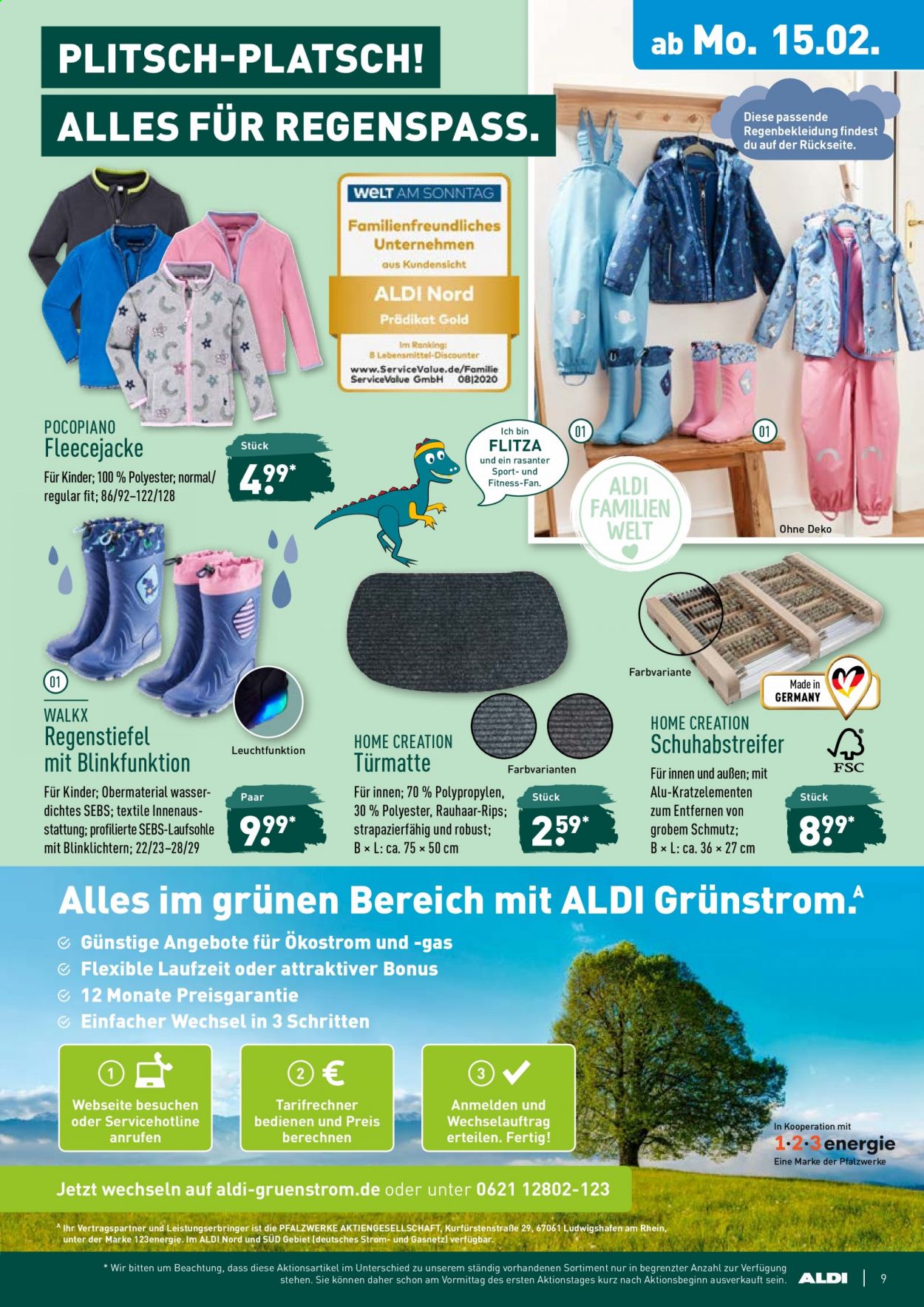 ALDI Nord Prospekte  - 15.02.2021 - 20.02.2021. Seite 9