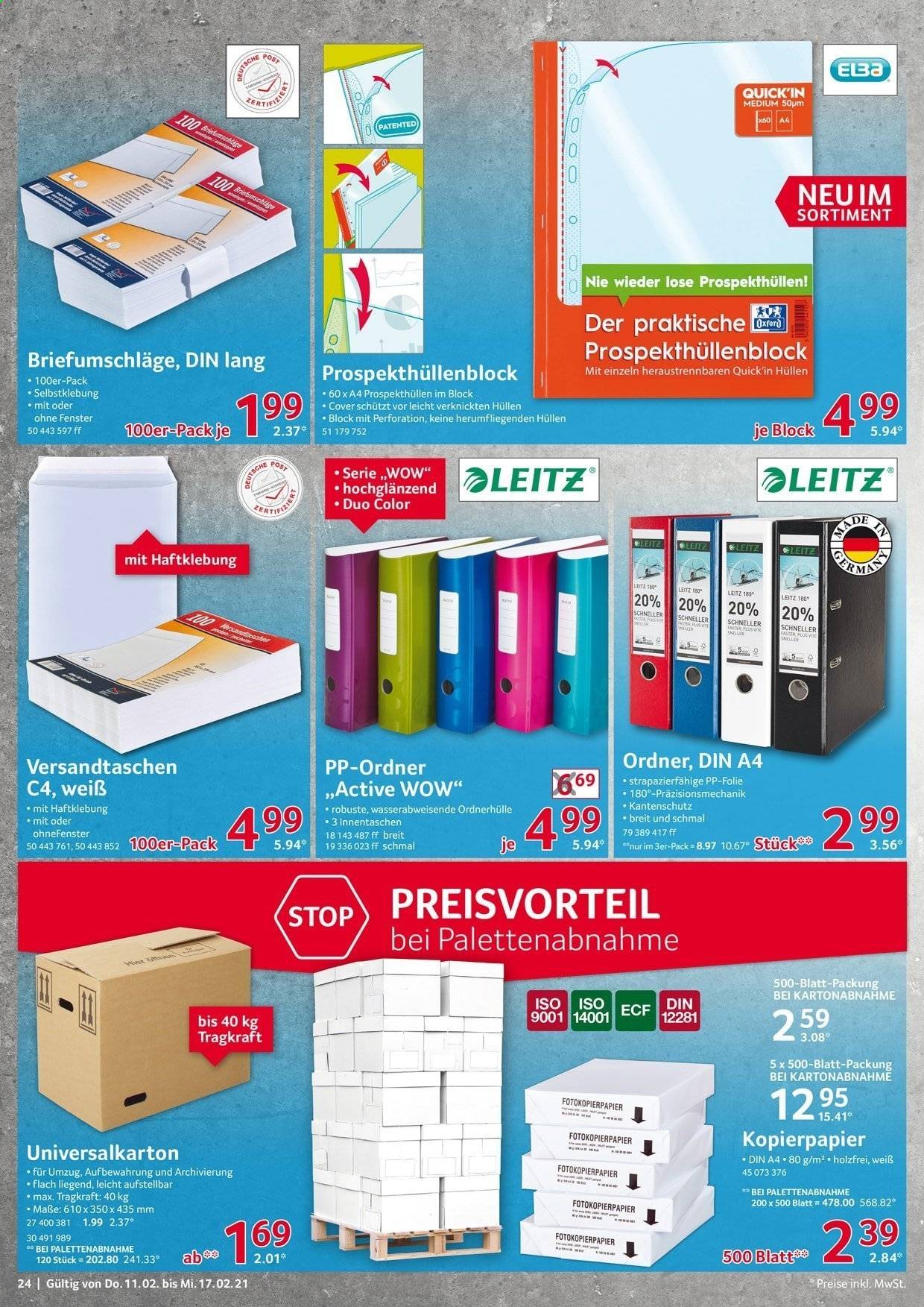 Selgros Prospekte  - 11.02.2021 - 17.02.2021. Seite 24