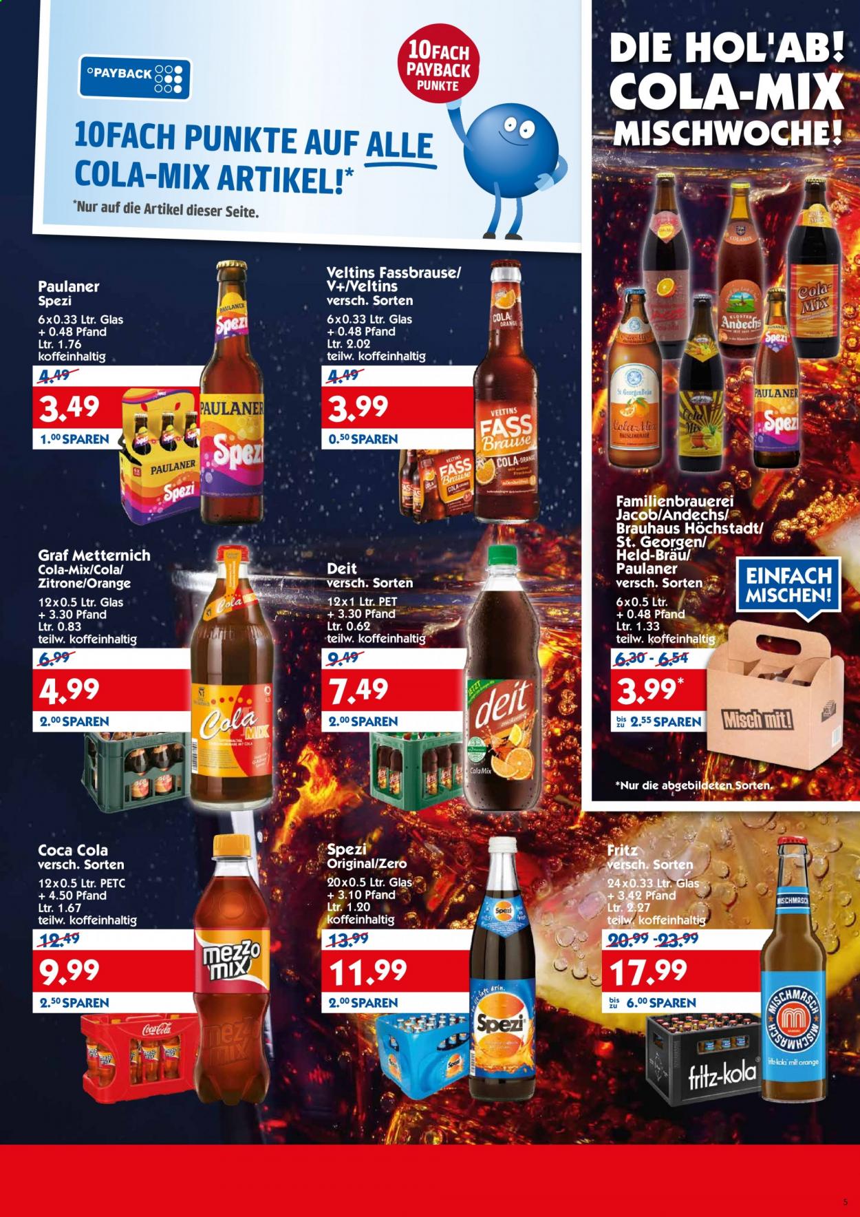 Hol'ab! Getränkemarkt Prospekte  - 8.02.2021 - 13.02.2021. Seite 5