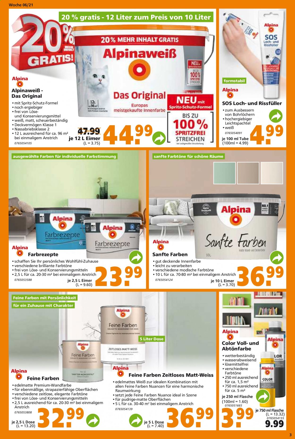 Globus Baumarkt Prospekte  - 8.02.2021 - 13.02.2021. Seite 3