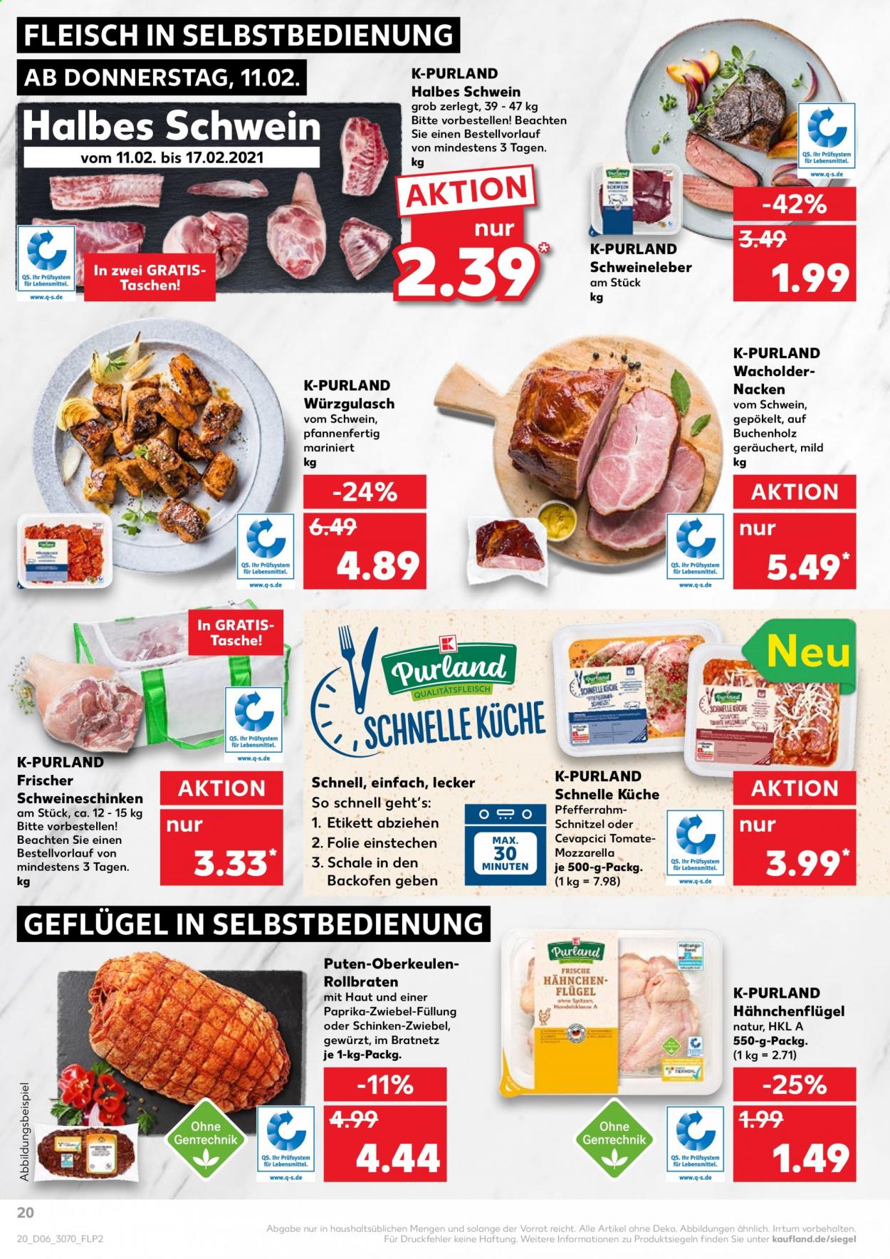 Kaufland Prospekte  - 11.02.2021 - 17.02.2021. Seite 20