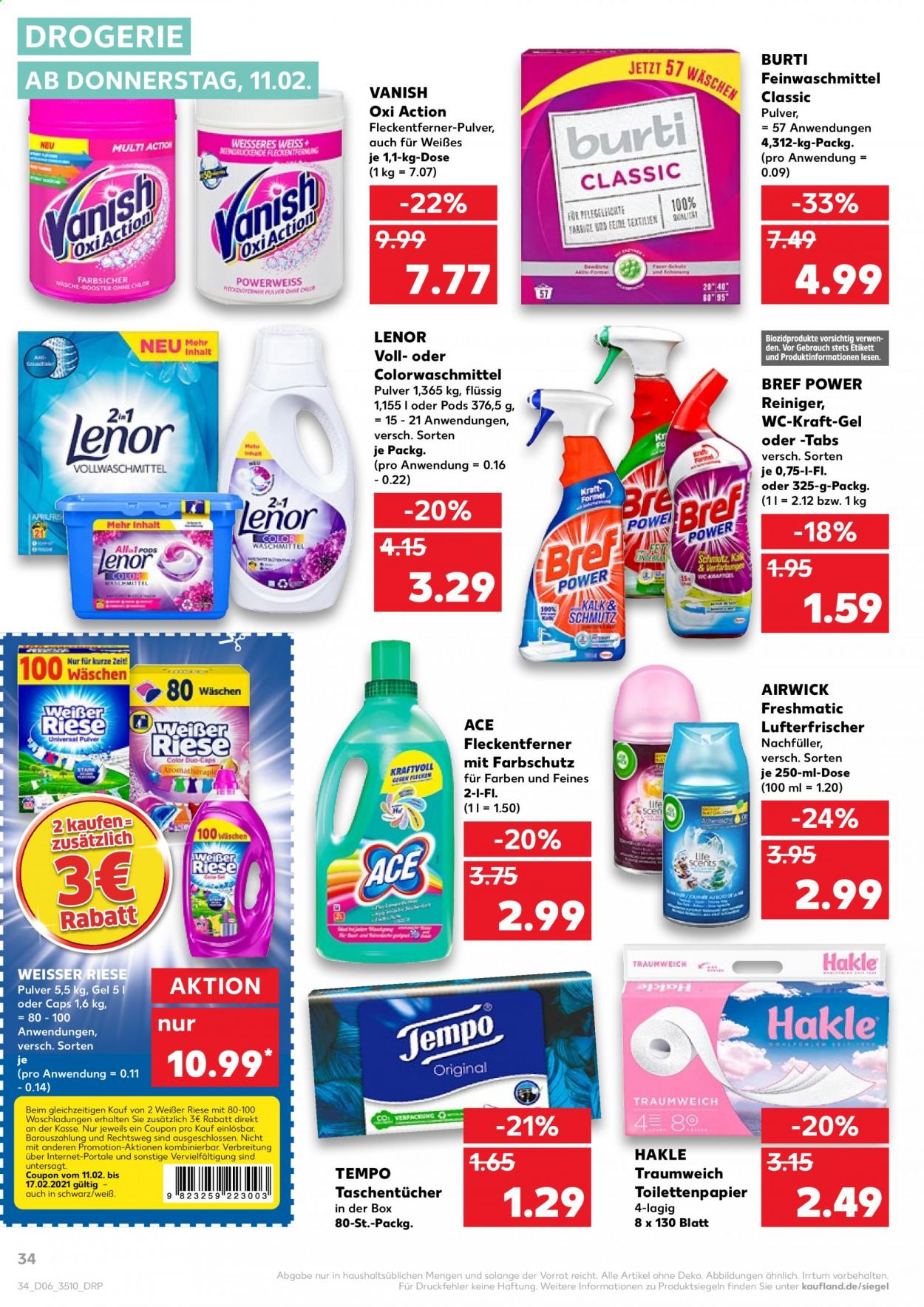Kaufland Prospekte  - 11.02.2021 - 17.02.2021. Seite 34