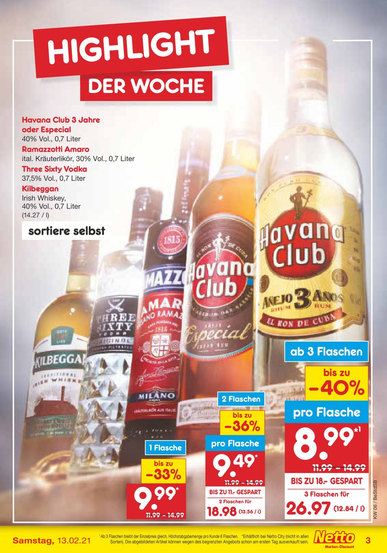 Netto Marken-Discount Prospekte  - 8.02.2021 - 13.02.2021. Seite 3