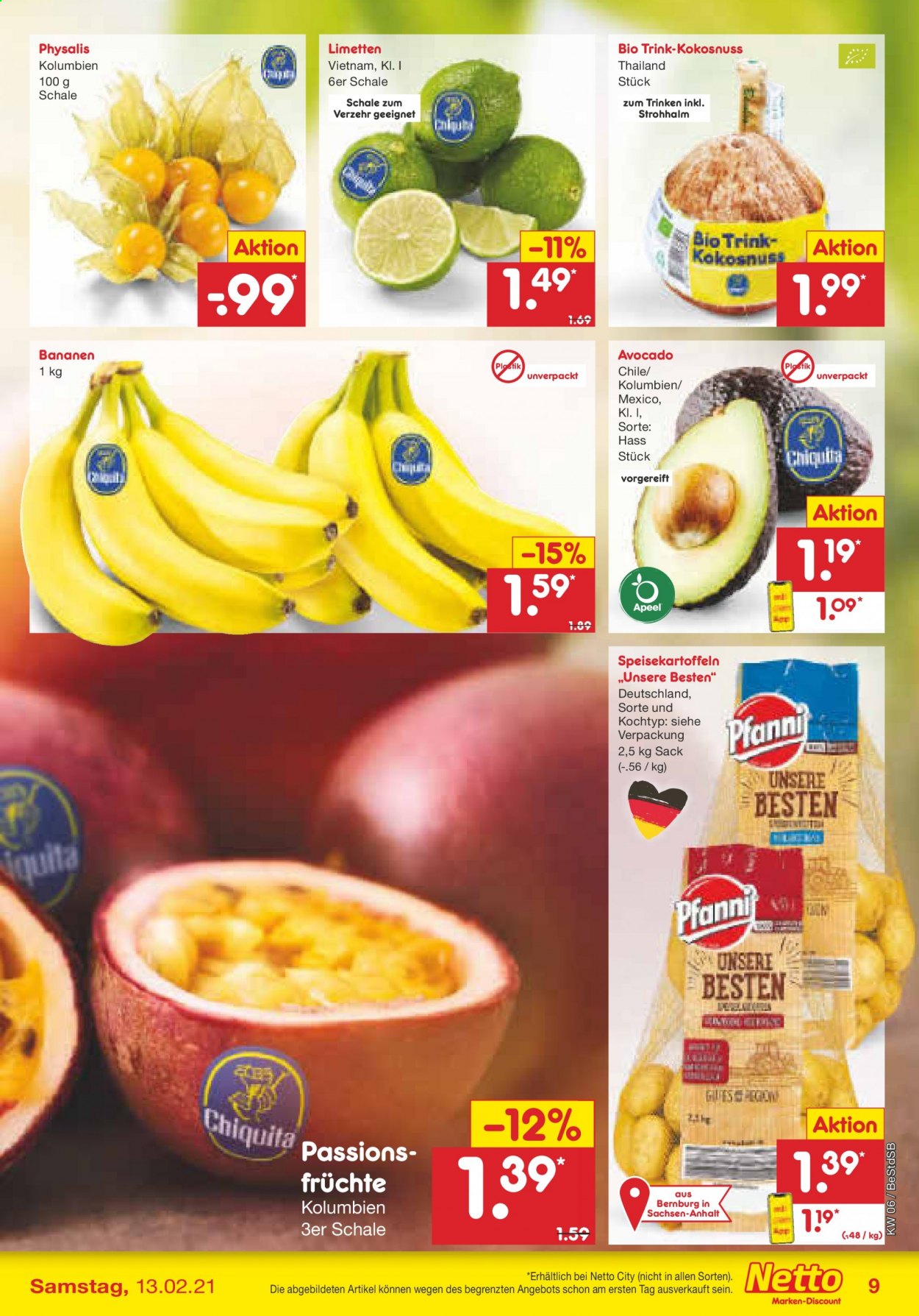 Netto Marken-Discount Prospekte  - 8.02.2021 - 13.02.2021. Seite 9