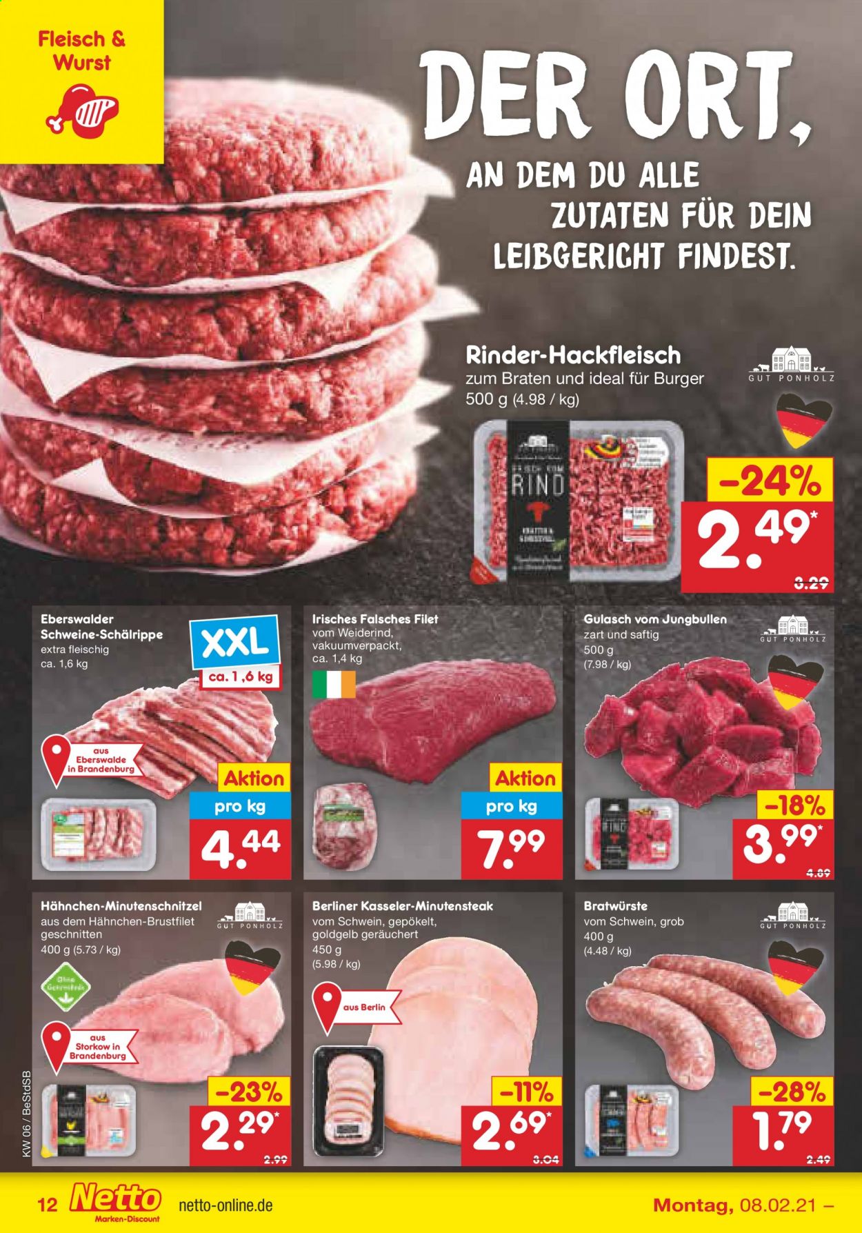Netto Marken-Discount Prospekte  - 8.02.2021 - 13.02.2021. Seite 12