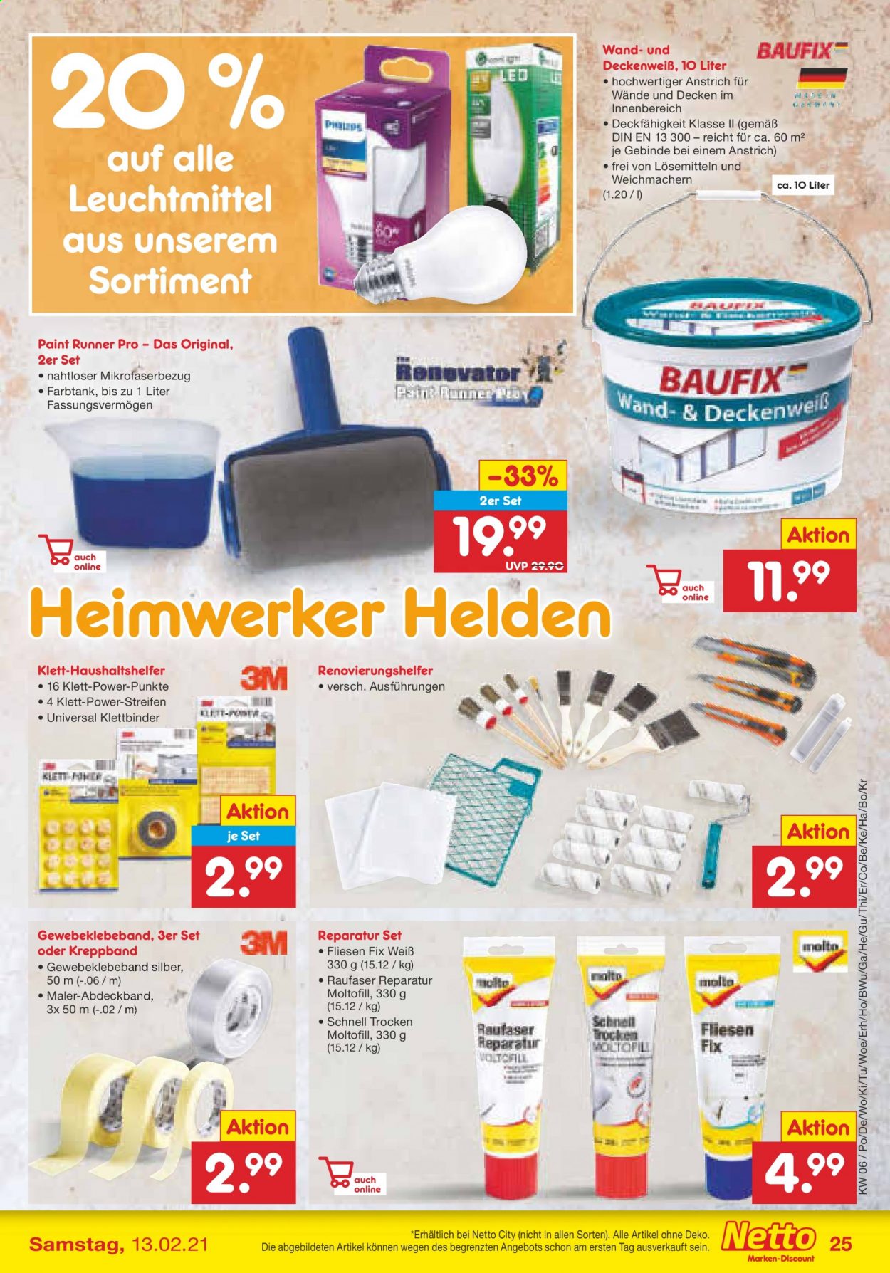 Netto Marken-Discount Prospekte  - 8.02.2021 - 13.02.2021. Seite 25