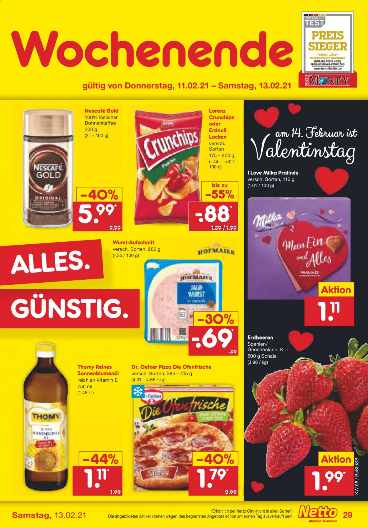 Netto Marken-Discount Prospekte  - 8.02.2021 - 13.02.2021. Seite 29