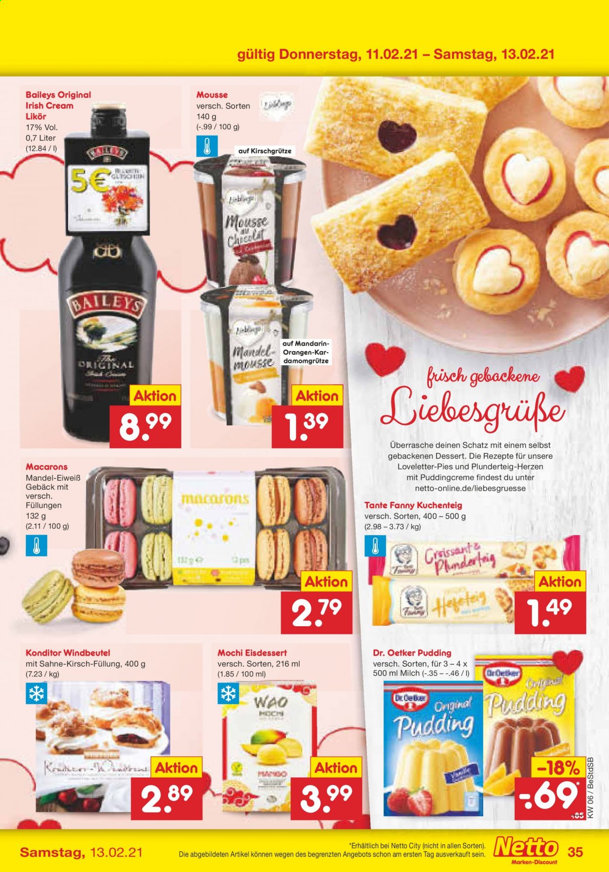 Netto Marken-Discount Prospekte  - 8.02.2021 - 13.02.2021. Seite 35