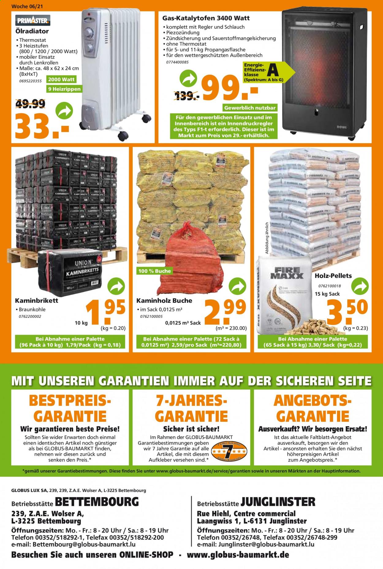 Globus Baumarkt Prospekte  - 9.02.2021 - 16.02.2021. Seite 8