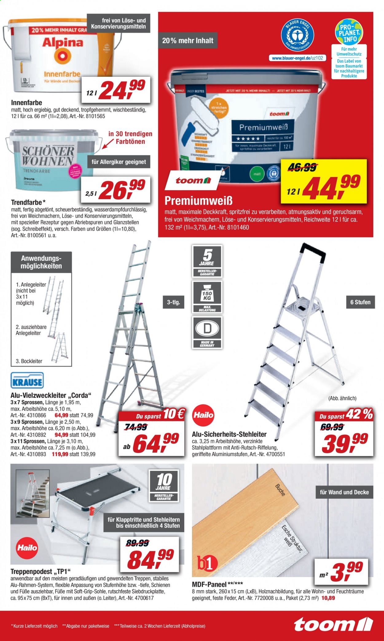 toom Baumarkt Prospekte  - 13.02.2021 - 19.02.2021. Seite 13