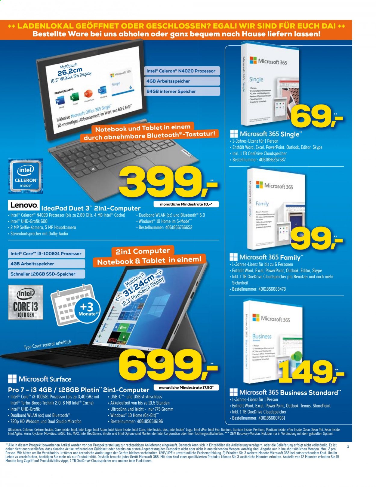 Euronics Prospekte  - 11.02.2021 - 17.02.2021. Seite 3