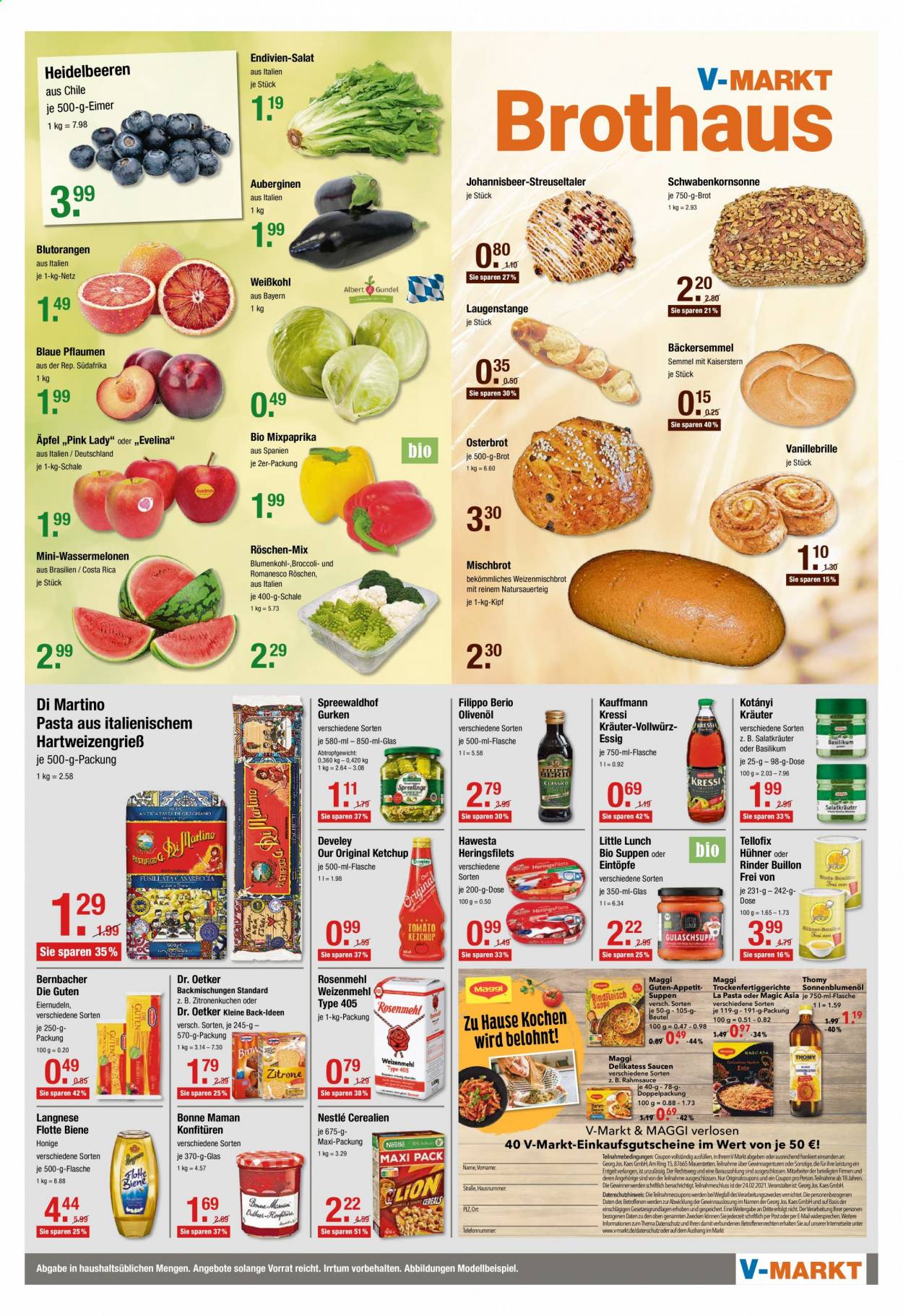 V-Markt Prospekte  - 18.02.2021 - 24.02.2021. Seite 3