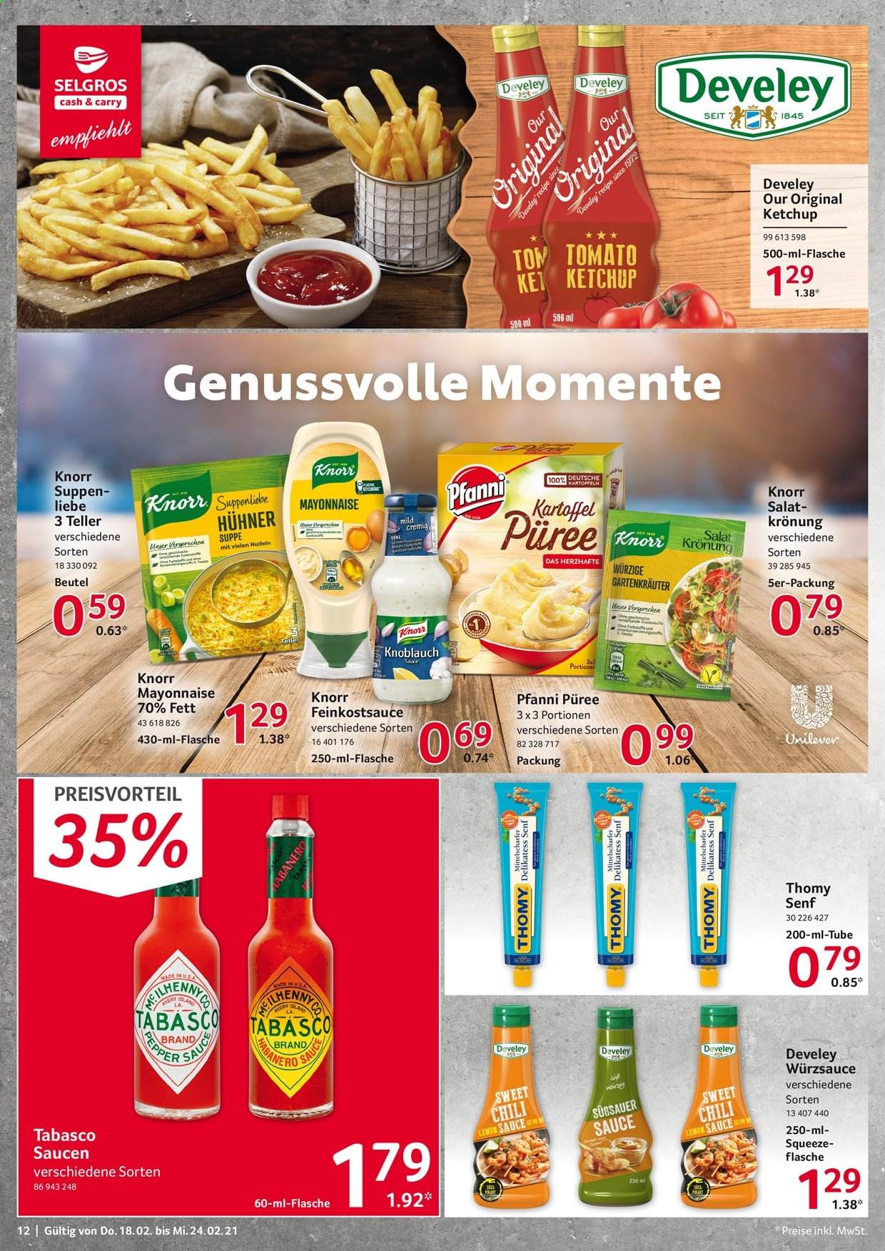Selgros Prospekte  - 18.02.2021 - 24.02.2021. Seite 12