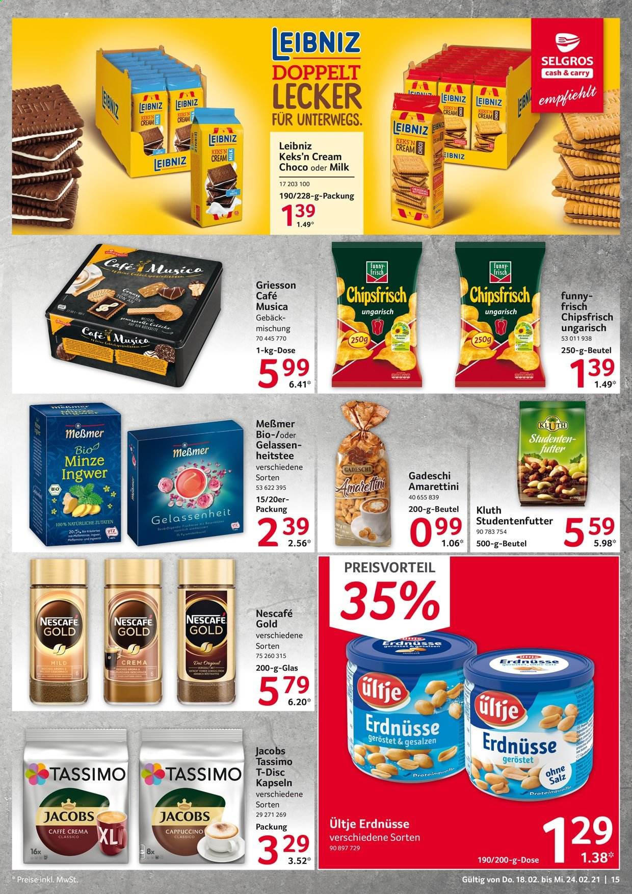 Selgros Prospekte  - 18.02.2021 - 24.02.2021. Seite 15