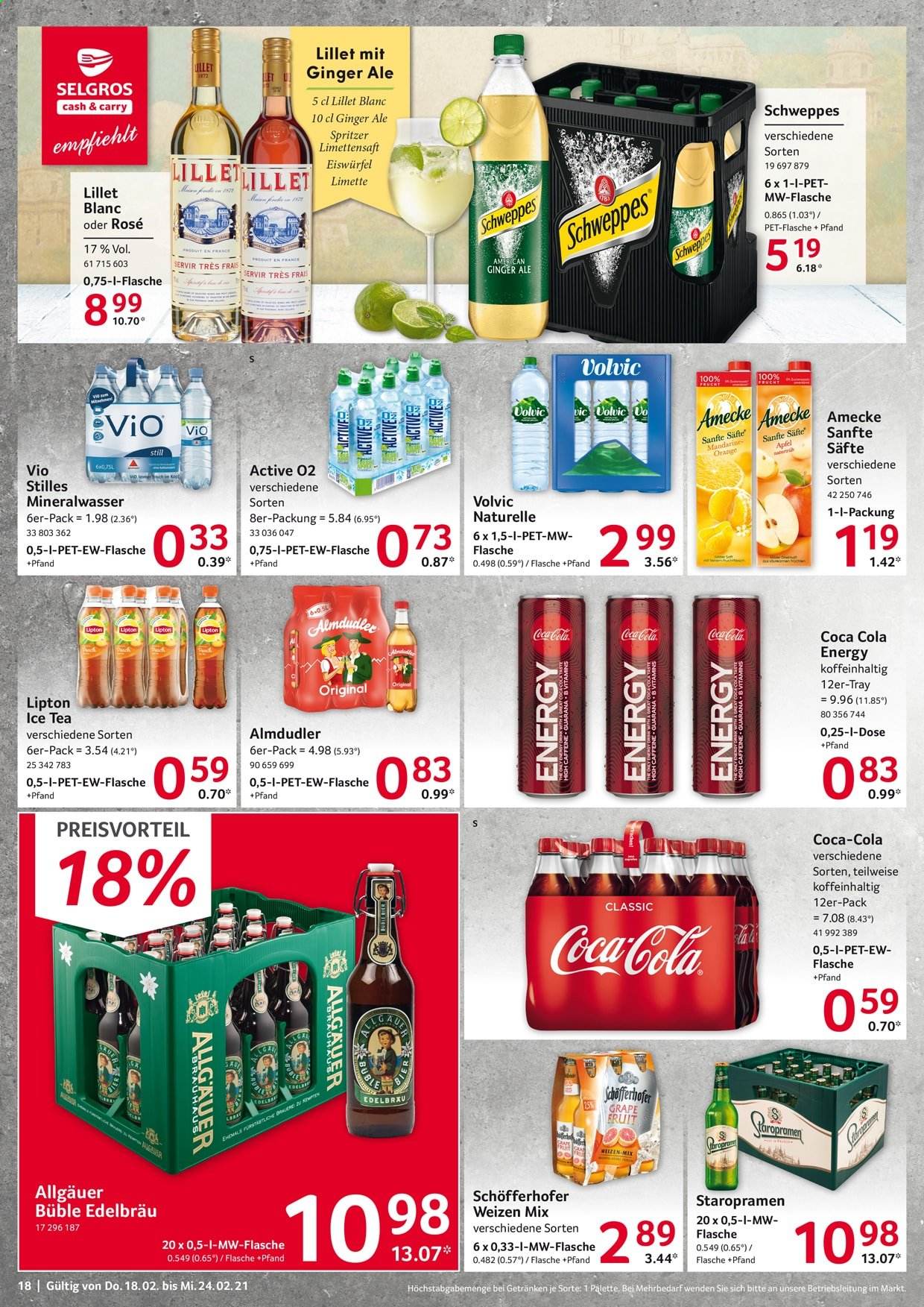 Selgros Prospekte  - 18.02.2021 - 24.02.2021. Seite 18