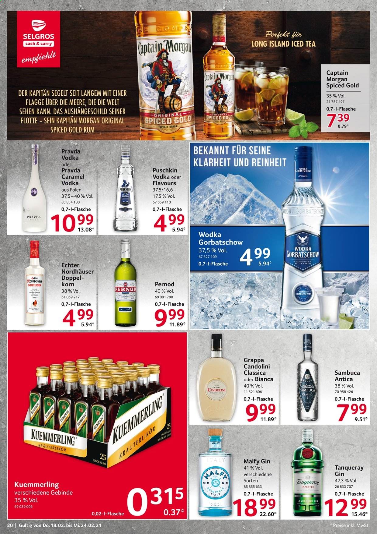 Selgros Prospekte  - 18.02.2021 - 24.02.2021. Seite 20