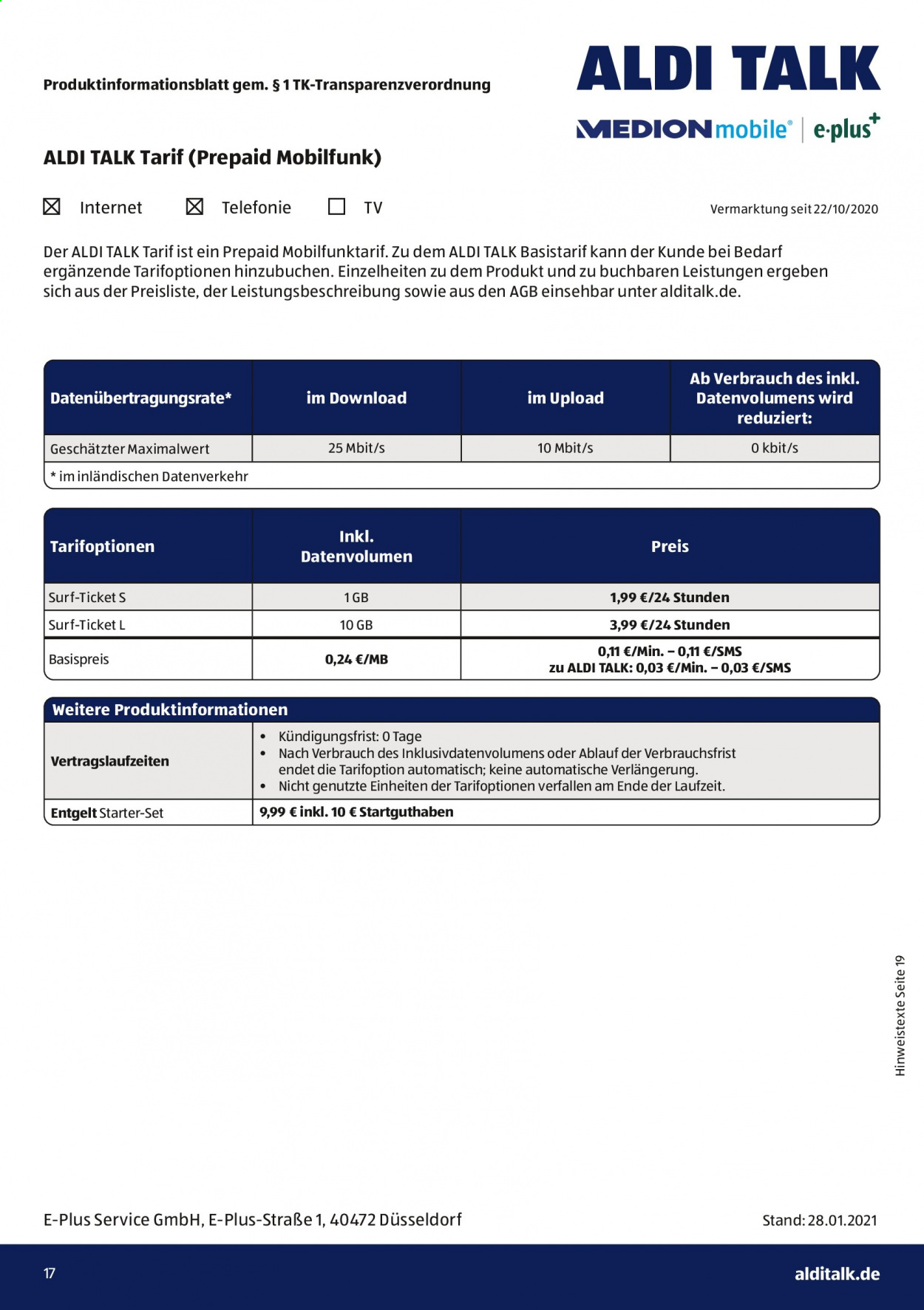 ALDI SÜD Prospekte . Seite 17