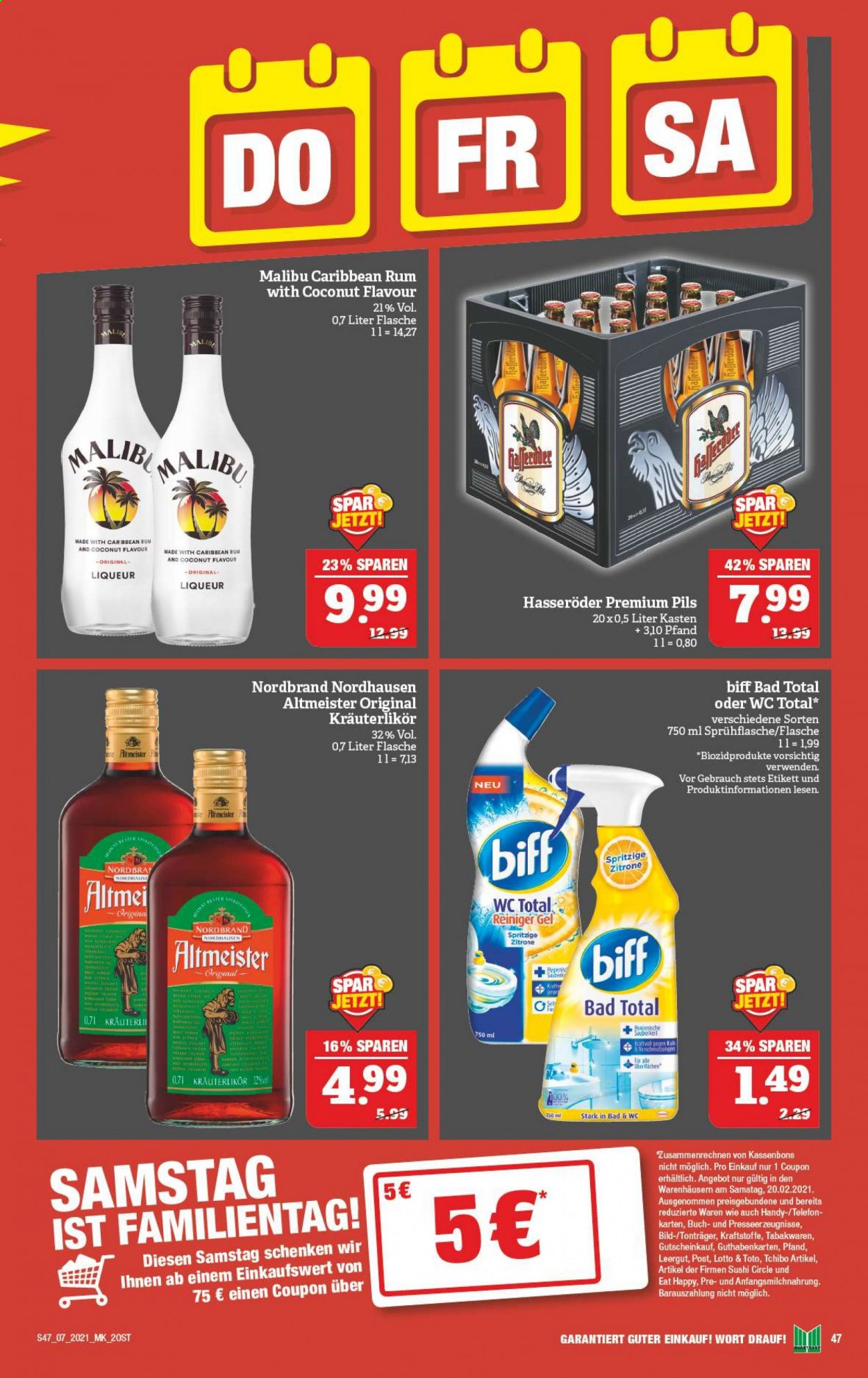 Marktkauf Prospekte  - 15.02.2021 - 20.02.2021. Seite 47