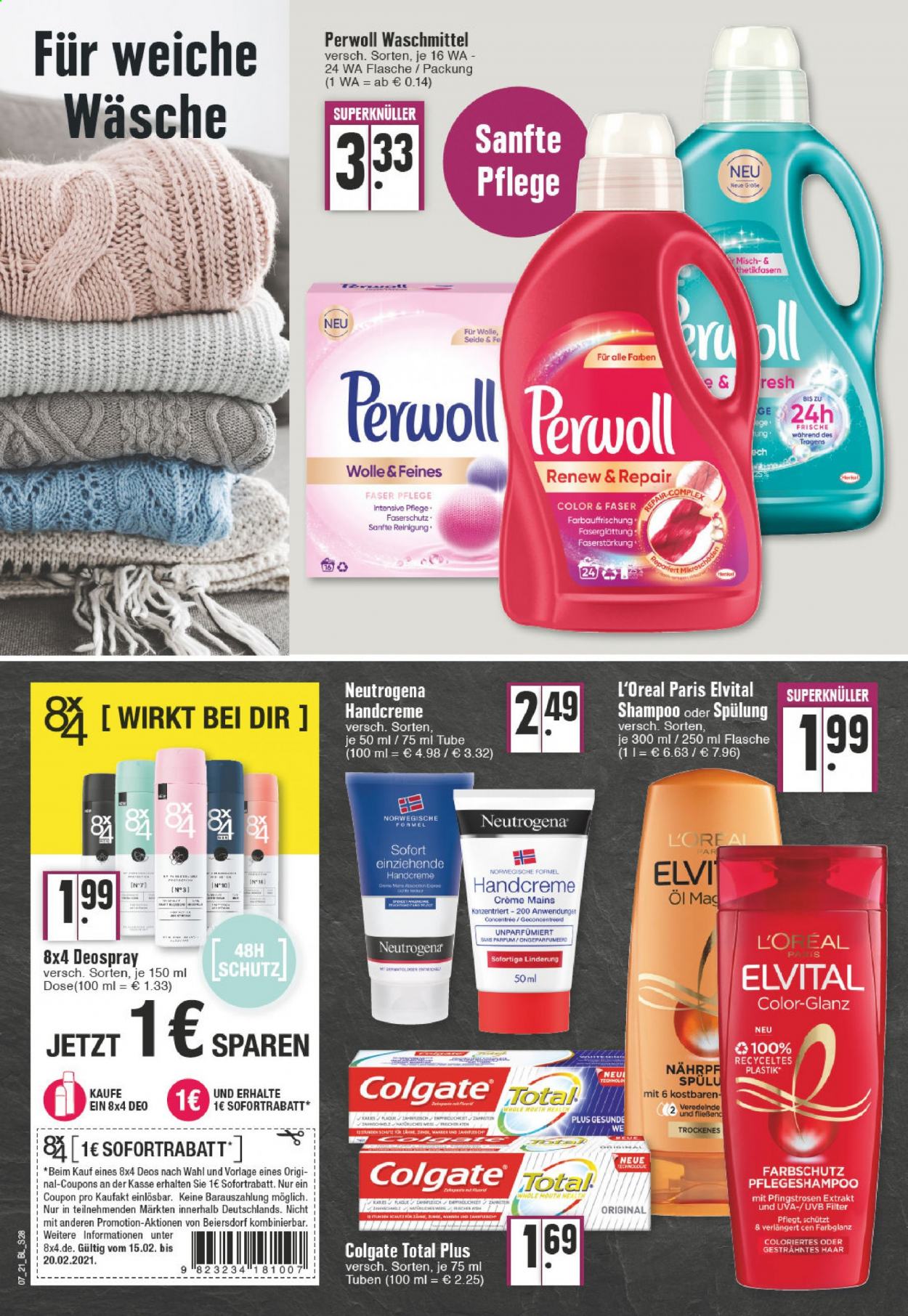 Edeka Prospekte  - 15.02.2021 - 20.02.2021. Seite 28