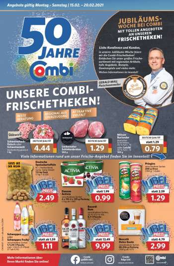 Prospekte Combi - 15.2.2021 - 20.2.2021.