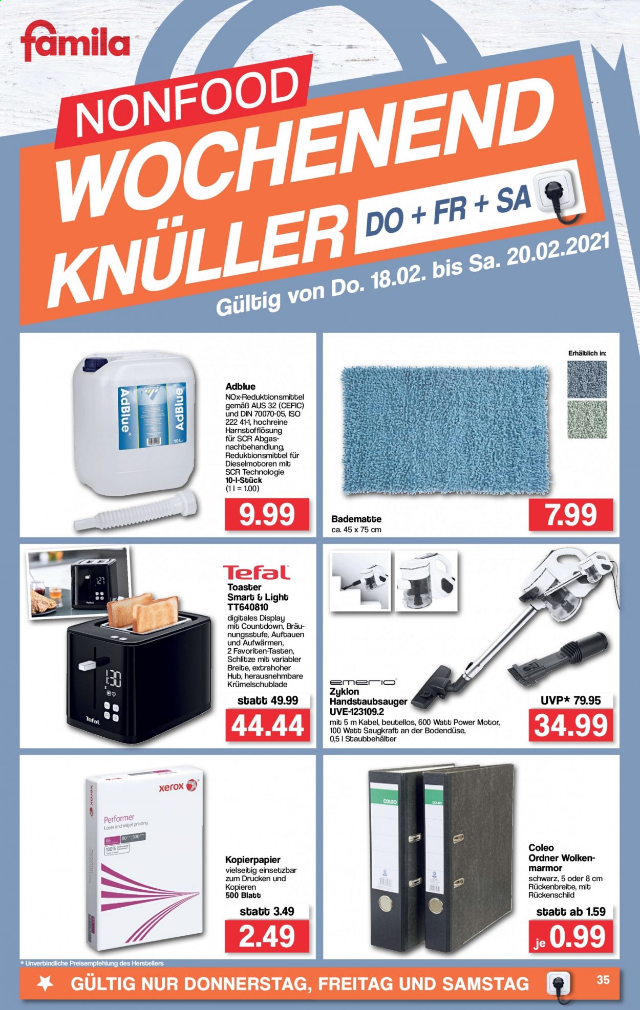 famila Prospekte  - 15.02.2021 - 20.02.2021. Seite 35