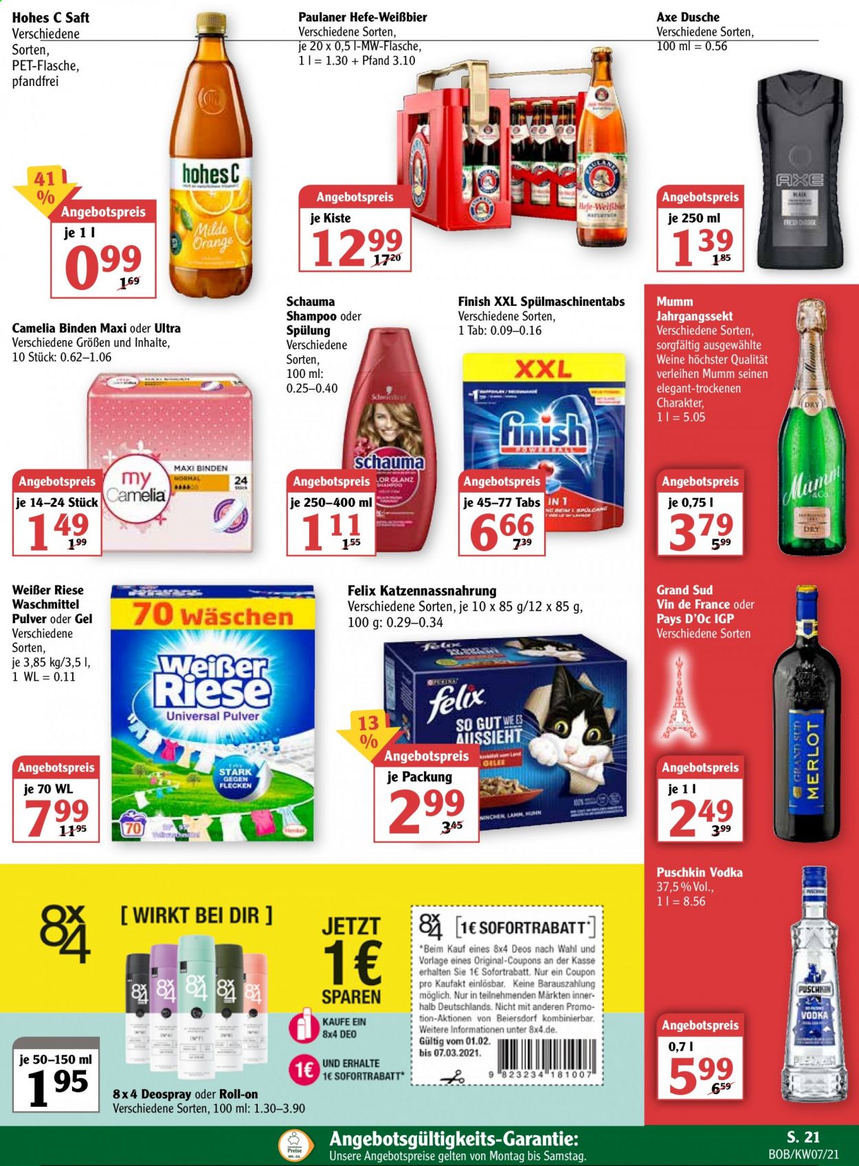 Globus Prospekte  - 15.02.2021 - 20.02.2021. Seite 21