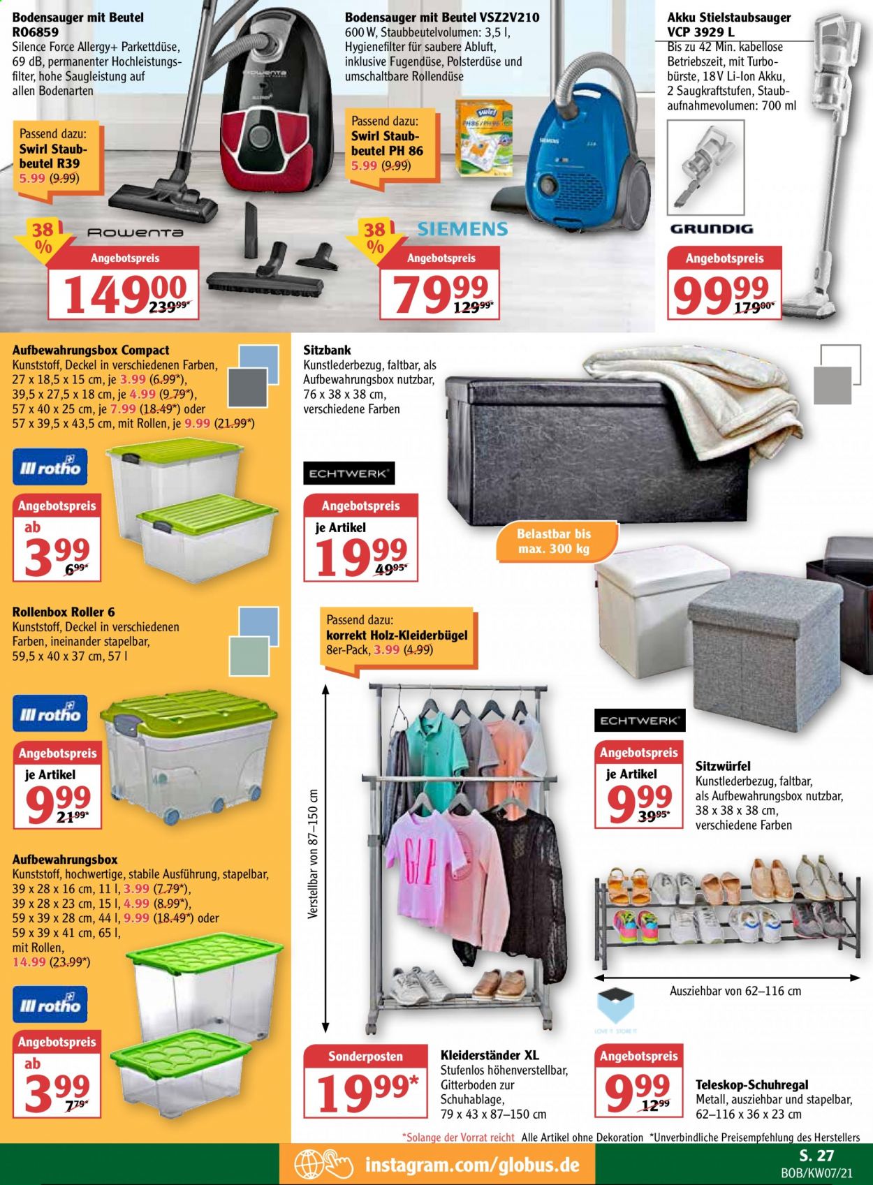 Globus Prospekte  - 15.02.2021 - 20.02.2021. Seite 27