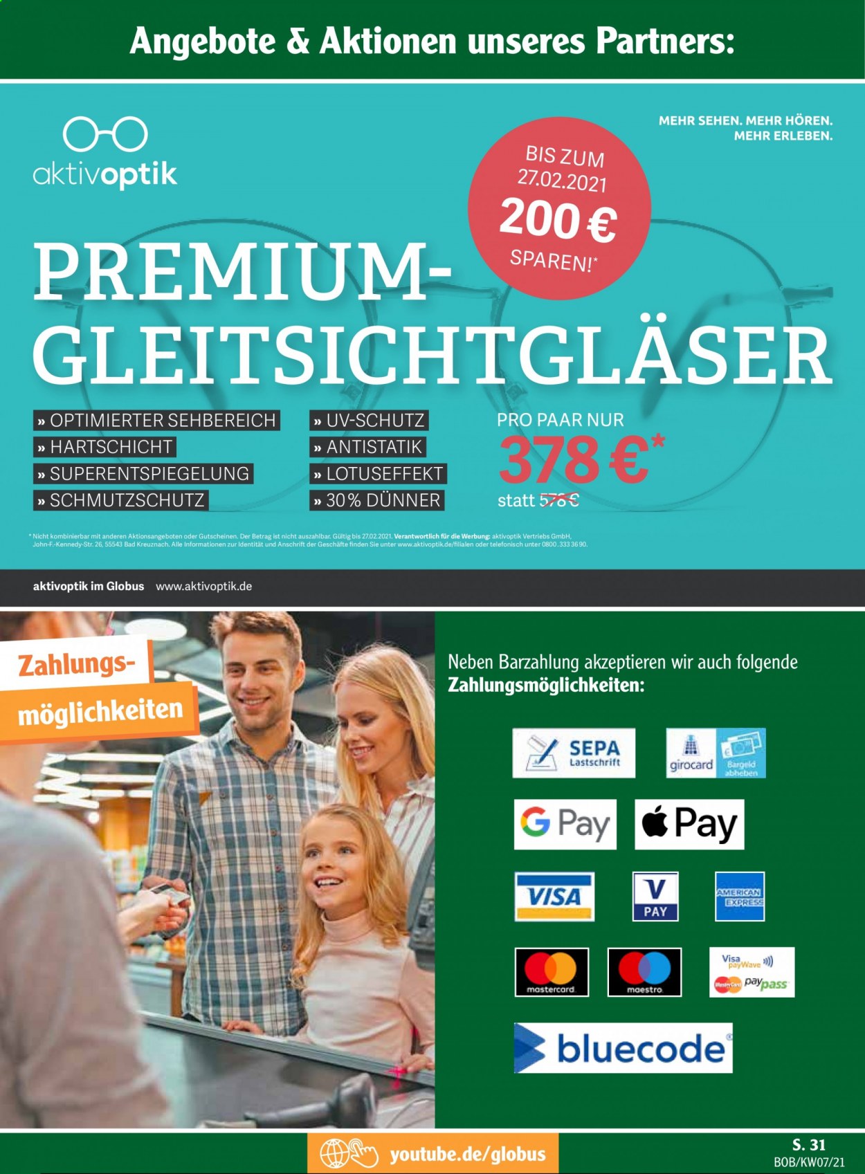 Globus Prospekte  - 15.02.2021 - 20.02.2021. Seite 31