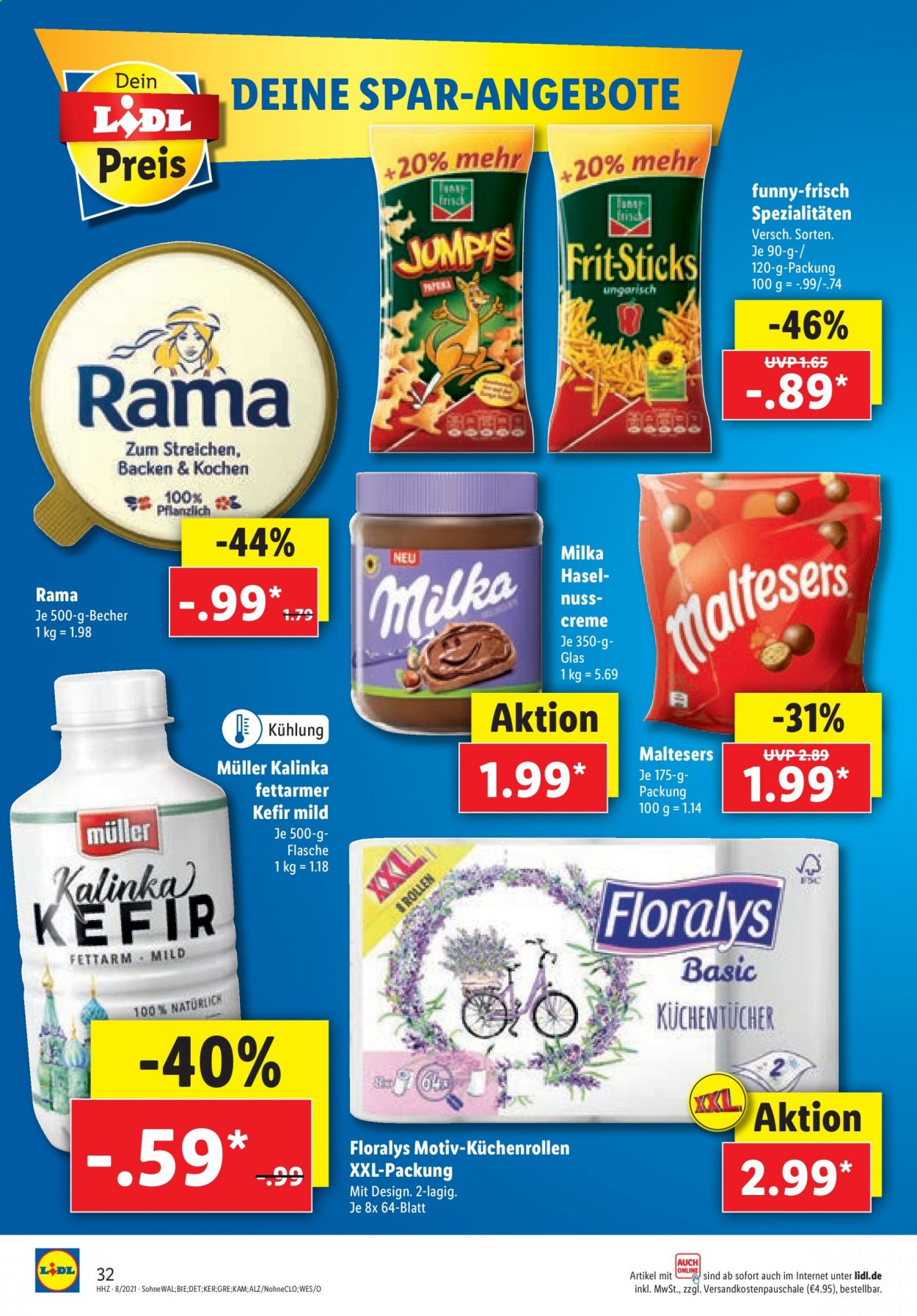 Lidl Prospekte  - 22.02.2021 - 27.02.2021. Seite 32