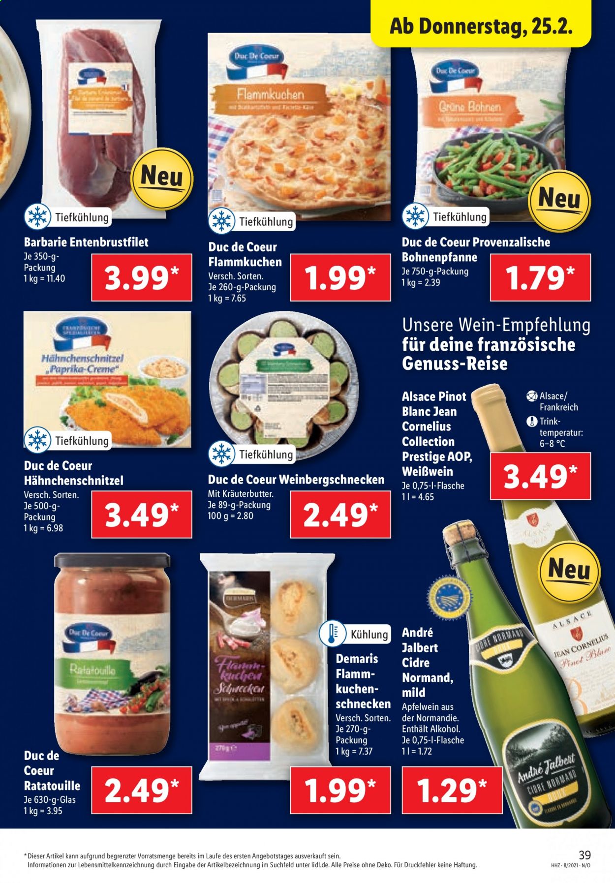 Lidl Prospekte  - 22.02.2021 - 27.02.2021. Seite 39