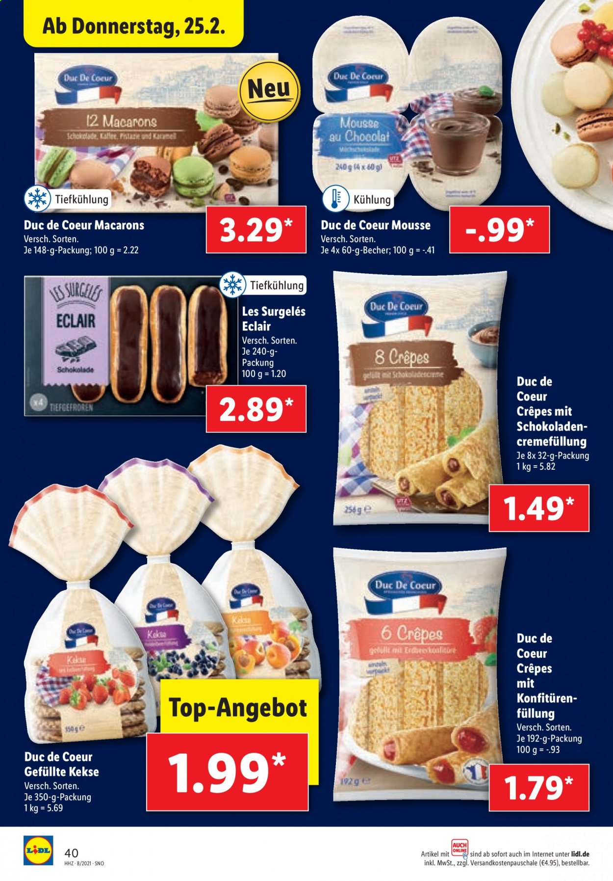 Lidl Prospekte  - 22.02.2021 - 27.02.2021. Seite 40