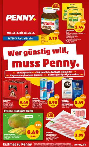 Prospekte Penny - 15.2.2021 - 20.2.2021.