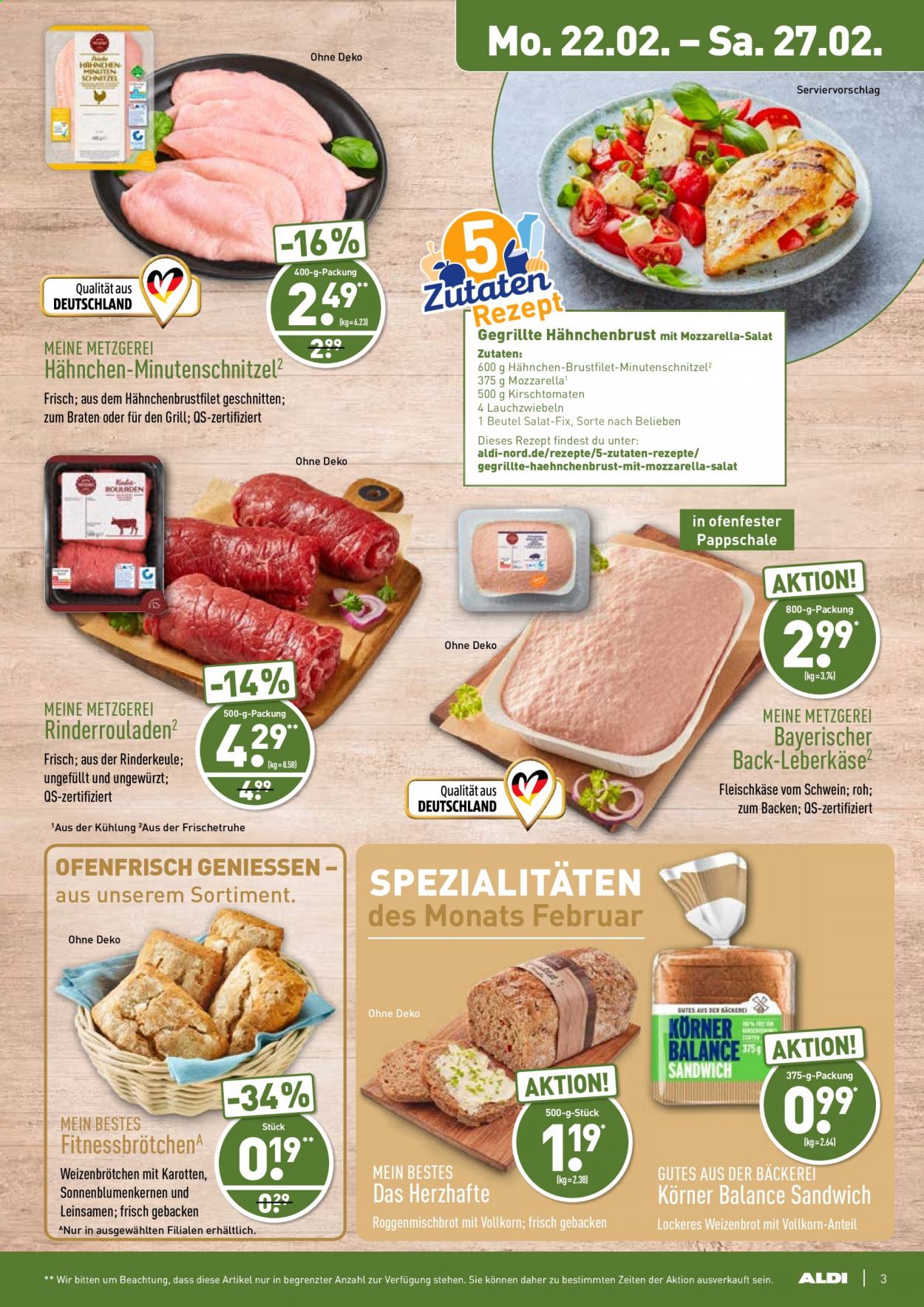 ALDI Nord Prospekte  - 22.02.2021 - 27.02.2021. Seite 3
