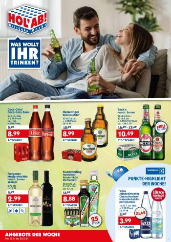 Prospekte Hol'ab! Getränkemarkt - 15.2.2021 - 20.2.2021.