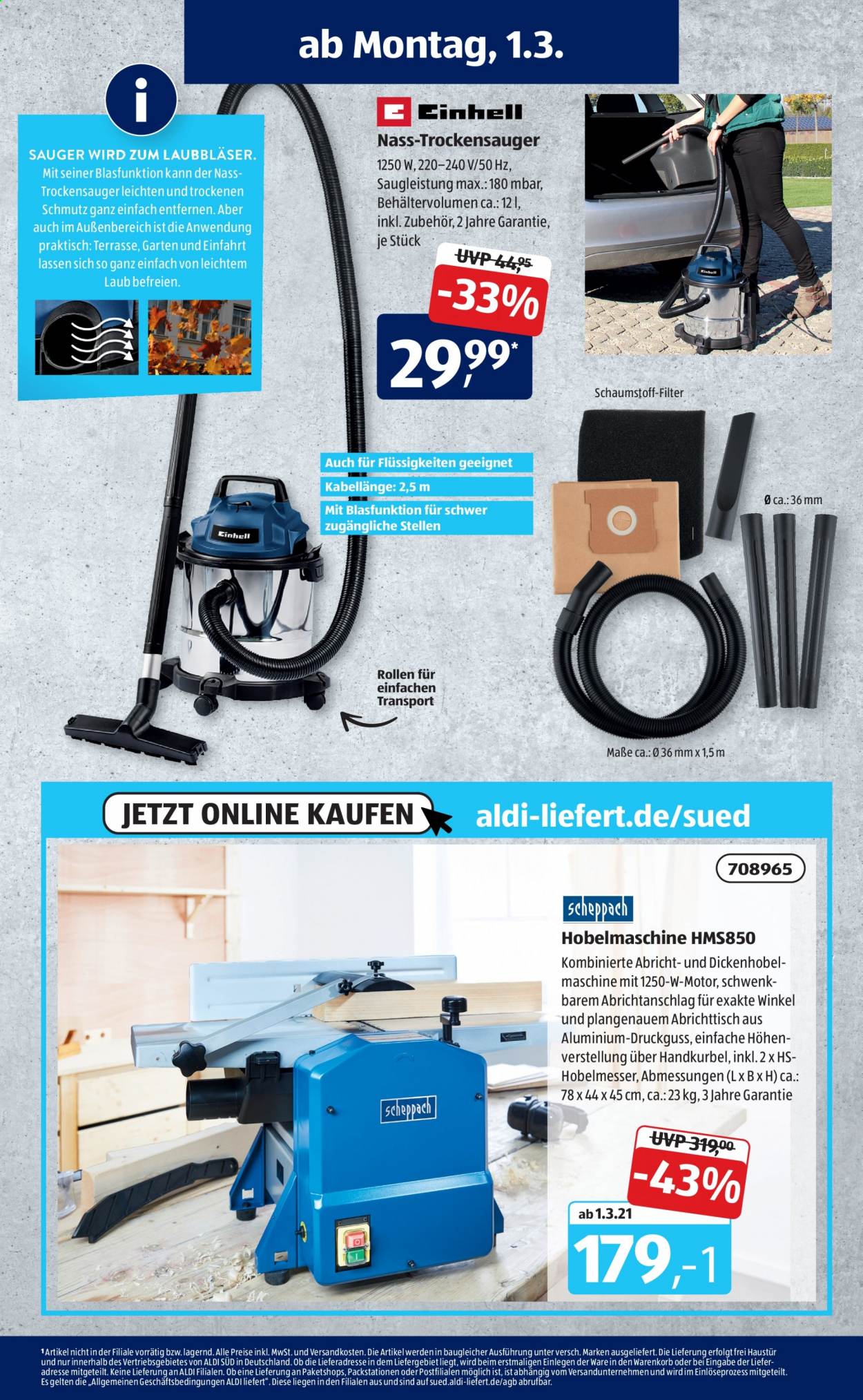ALDI SÜD Prospekte  - 1.03.2021 - 6.03.2021. Seite 7