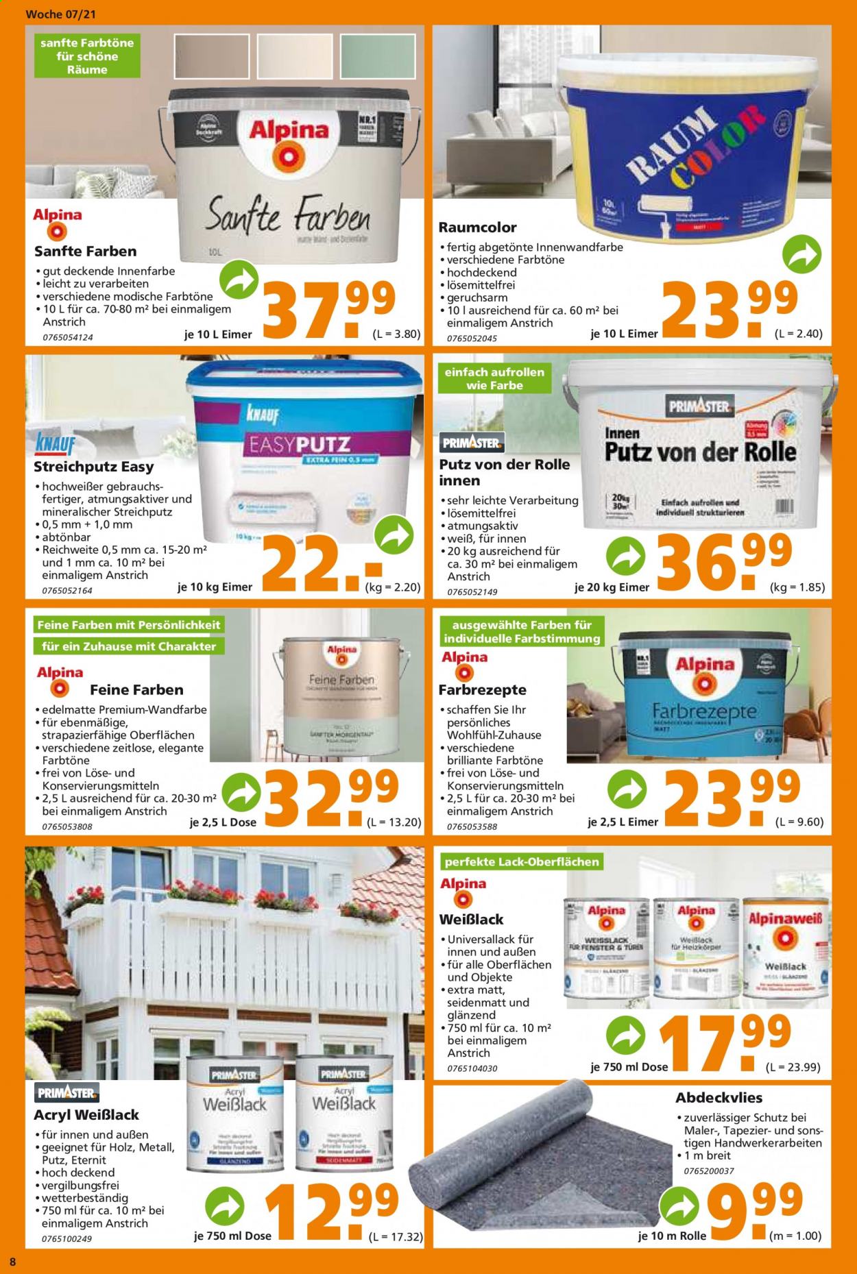 Globus Baumarkt Prospekte  - 15.02.2021 - 20.02.2021. Seite 12