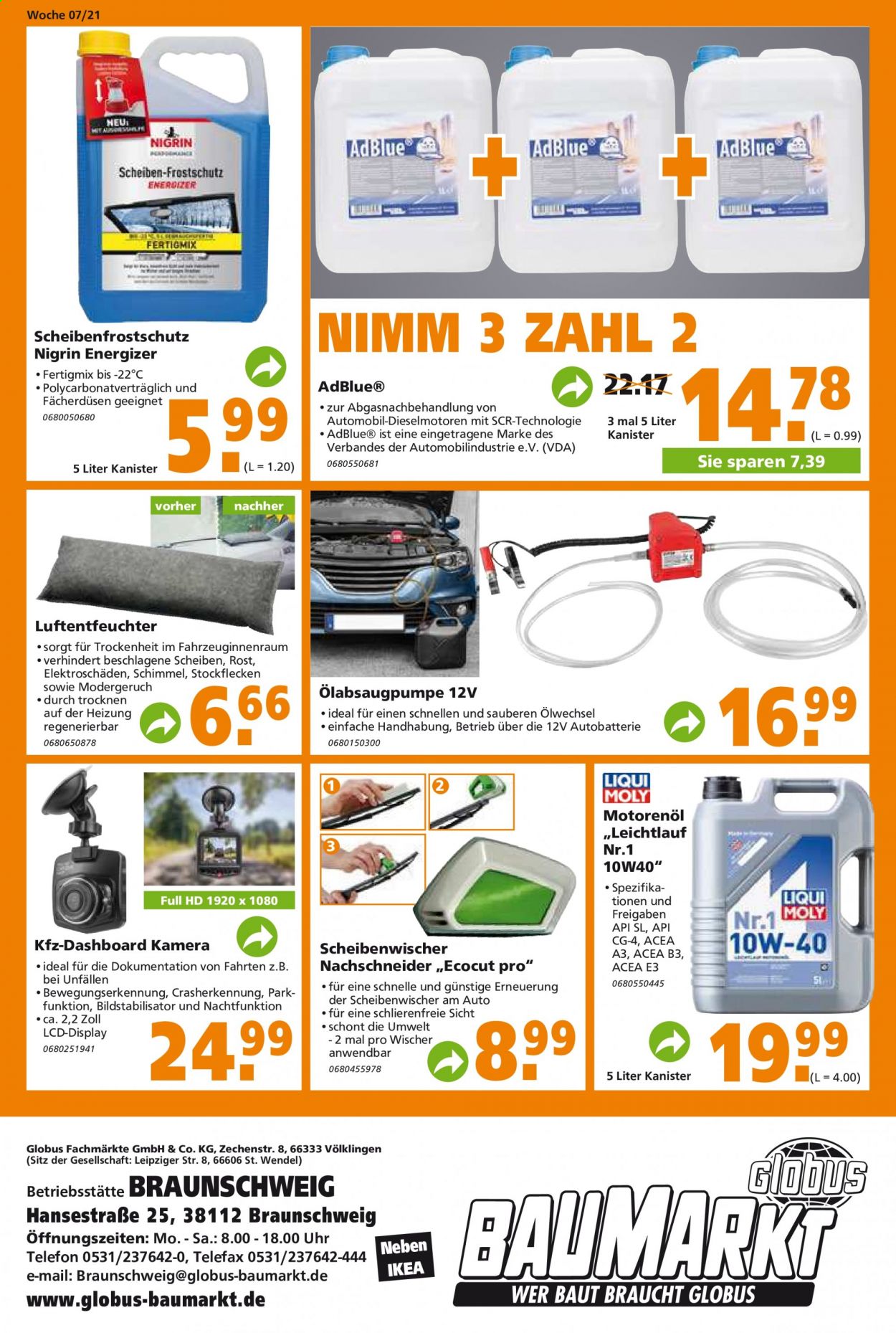 Globus Baumarkt Prospekte  - 15.02.2021 - 20.02.2021. Seite 20
