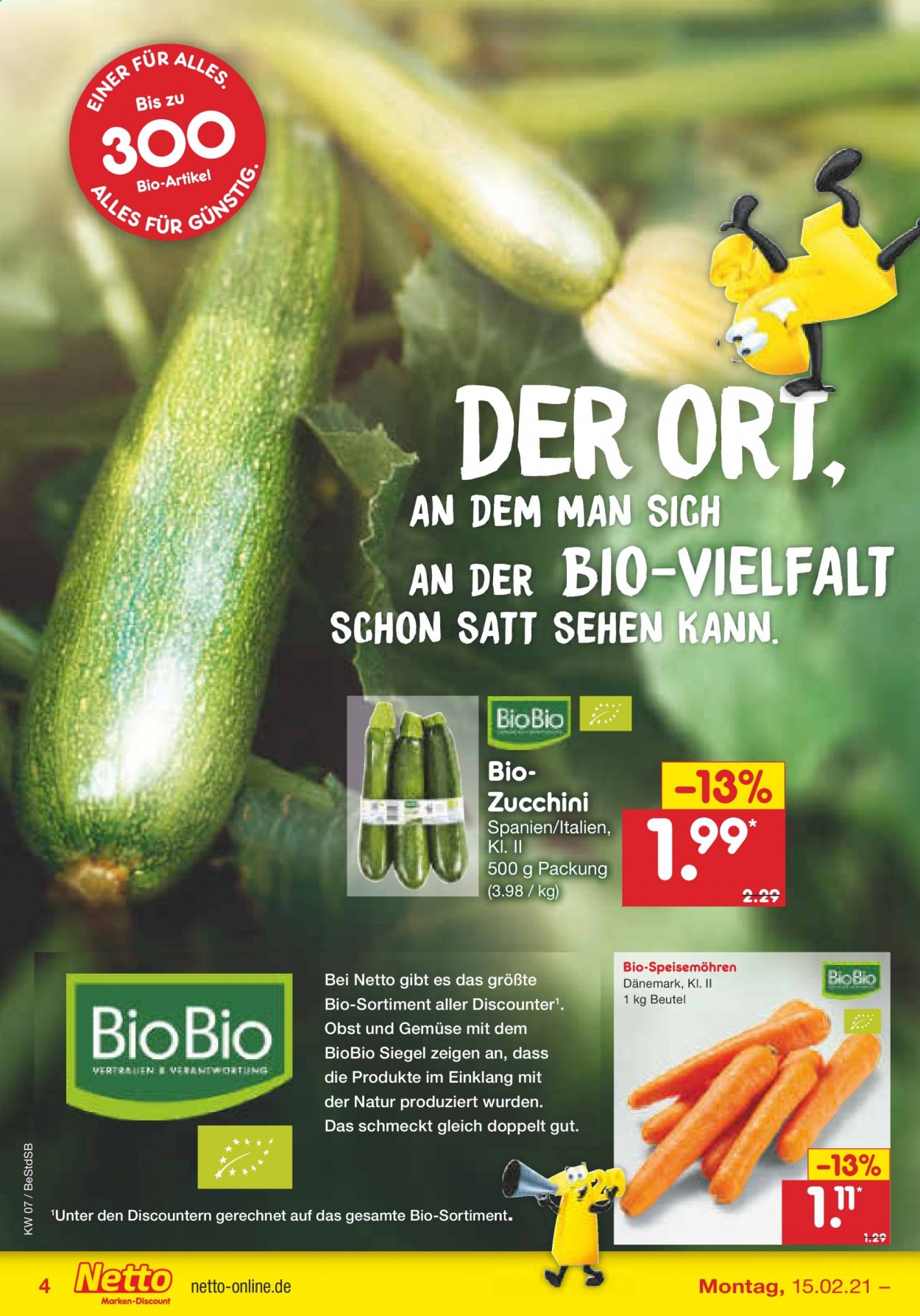 Netto Marken-Discount Prospekte  - 15.02.2021 - 20.02.2021. Seite 4