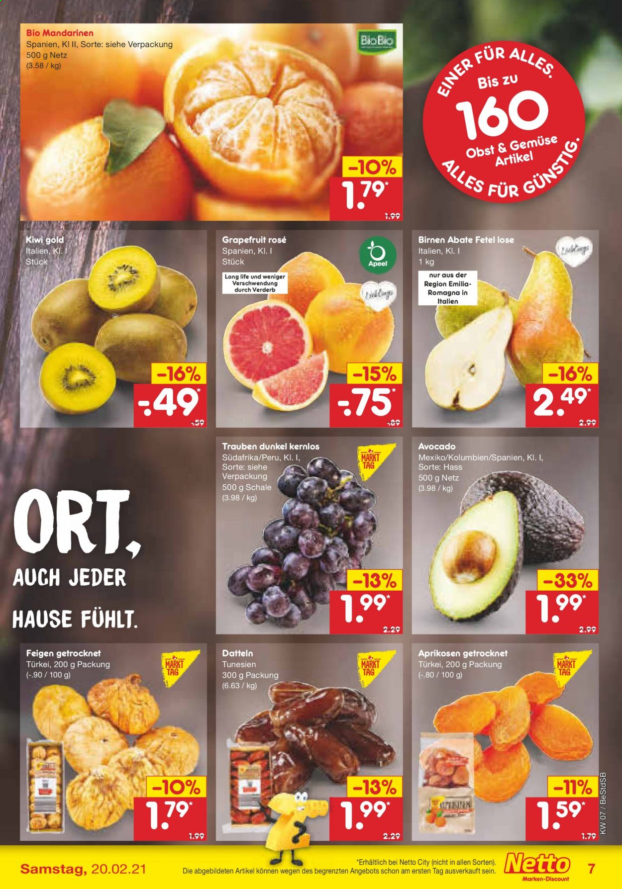 Netto Marken-Discount Prospekte  - 15.02.2021 - 20.02.2021. Seite 7