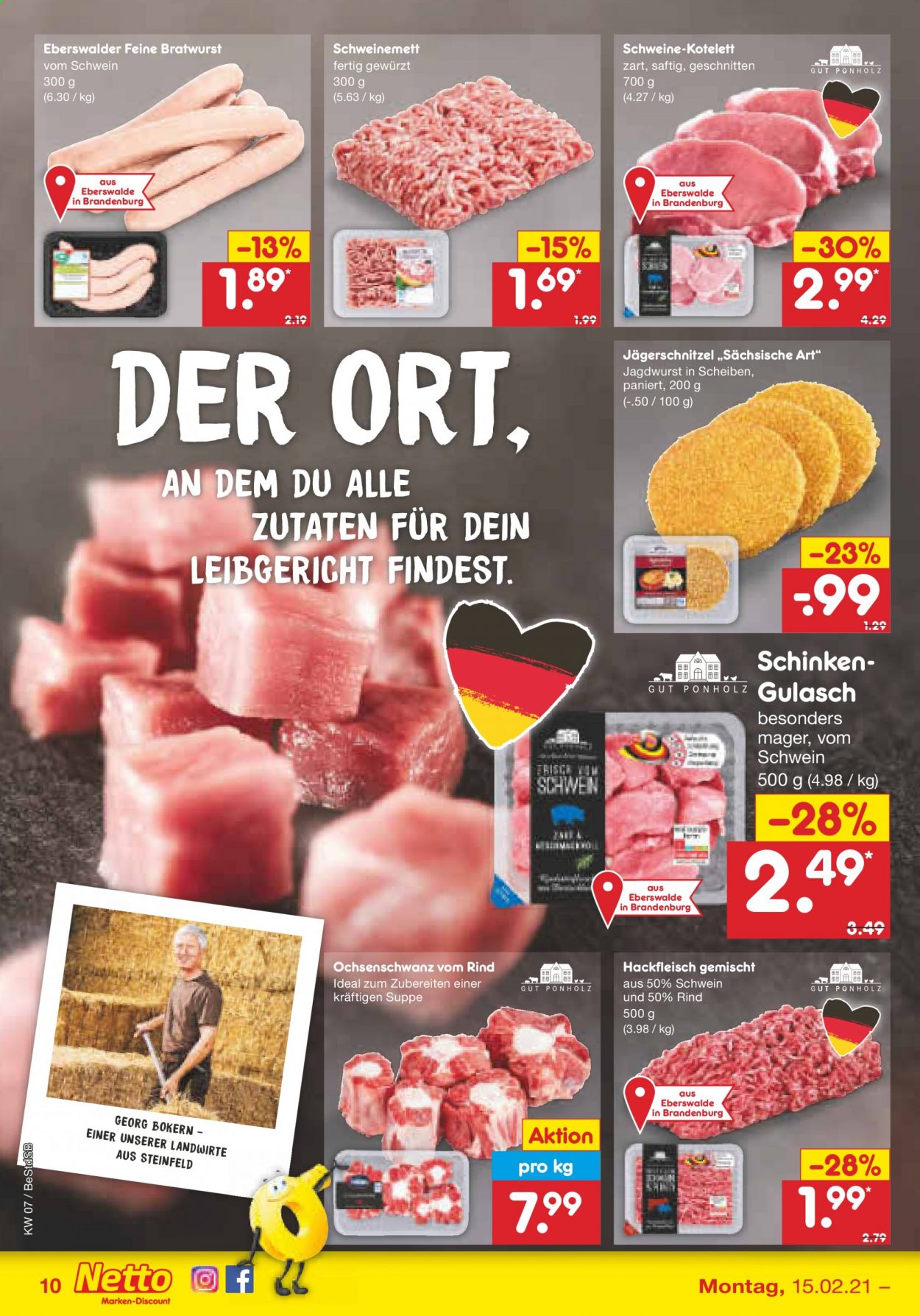 Netto Marken-Discount Prospekte  - 15.02.2021 - 20.02.2021. Seite 10