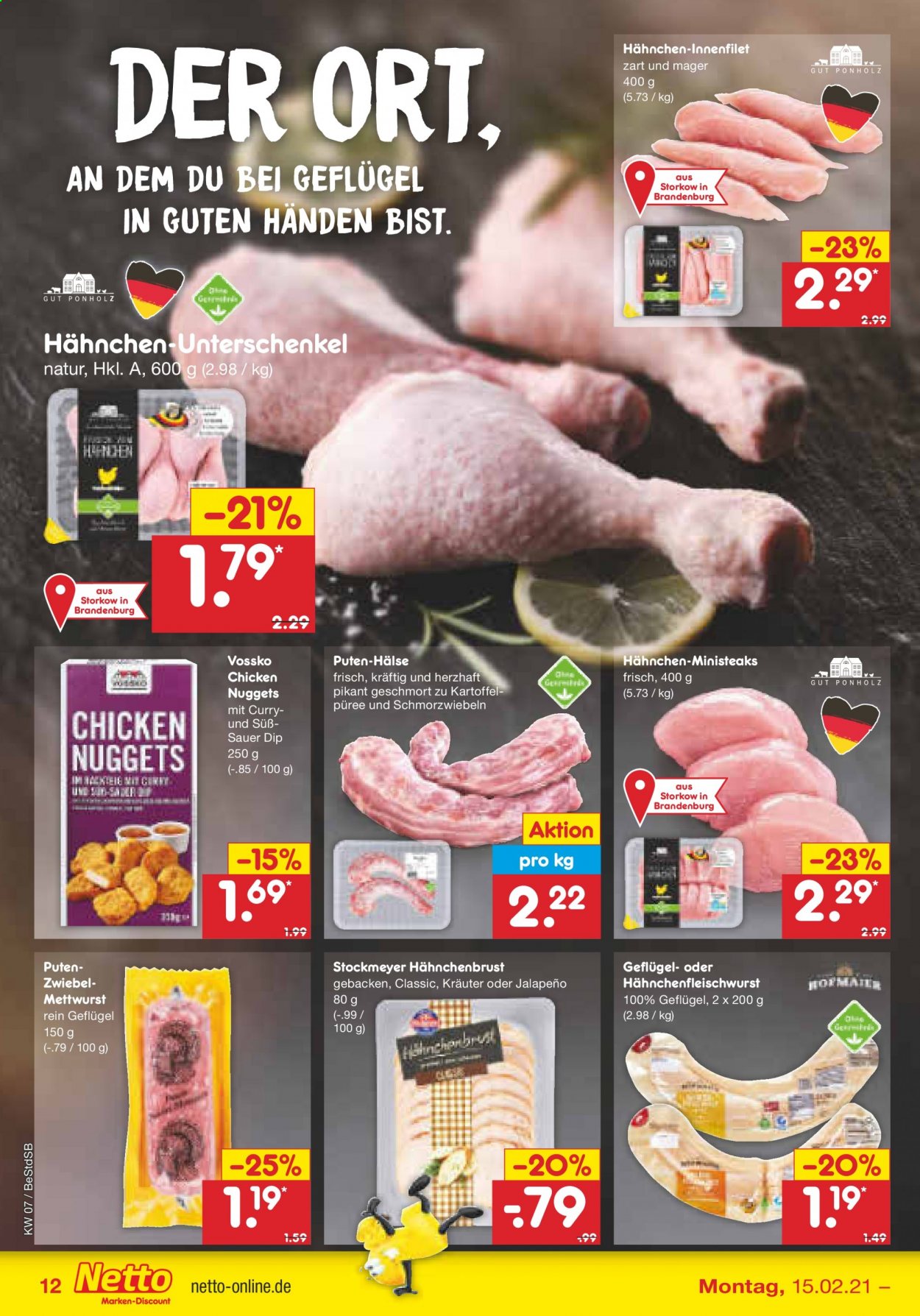 Netto Marken-Discount Prospekte  - 15.02.2021 - 20.02.2021. Seite 12