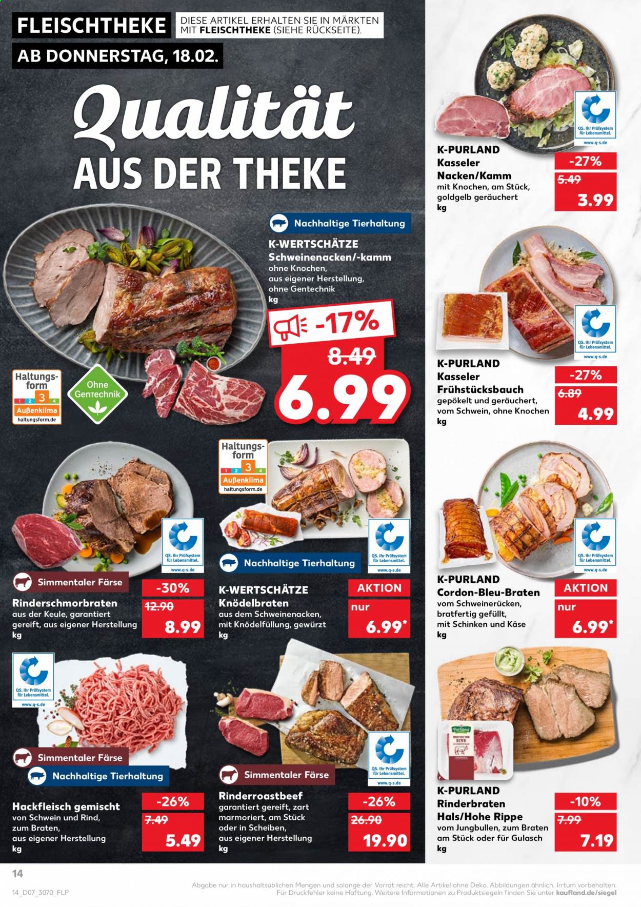 Kaufland Prospekte  - 18.02.2021 - 24.02.2021. Seite 14