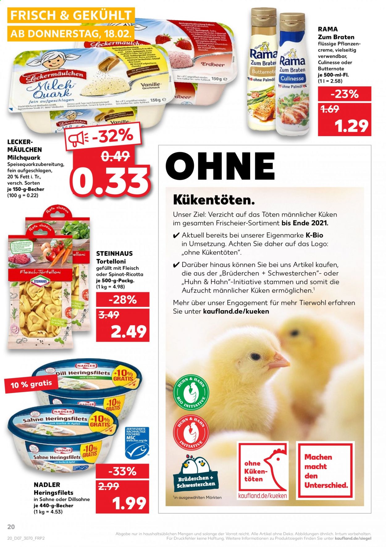 Kaufland Prospekte  - 18.02.2021 - 24.02.2021. Seite 20