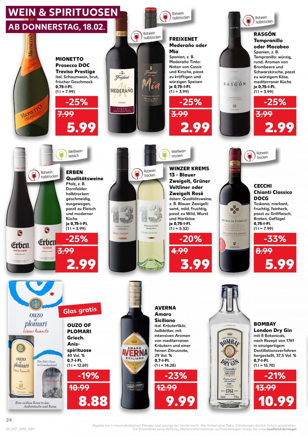 Kaufland Prospekte  - 18.02.2021 - 24.02.2021. Seite 24