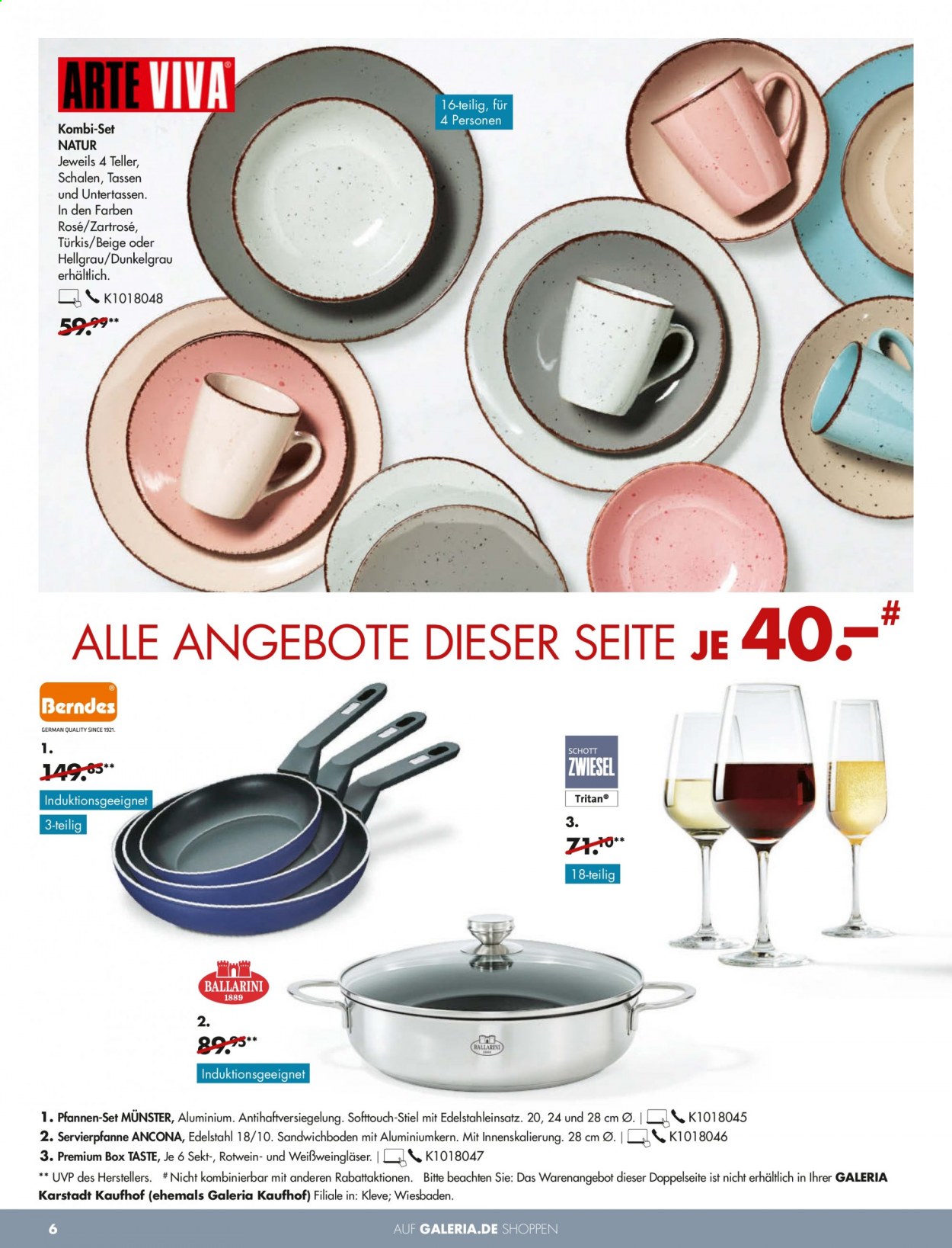 GALERIA Karstadt Kaufhof Prospekte  - 17.02.2021 - 23.02.2021. Seite 6